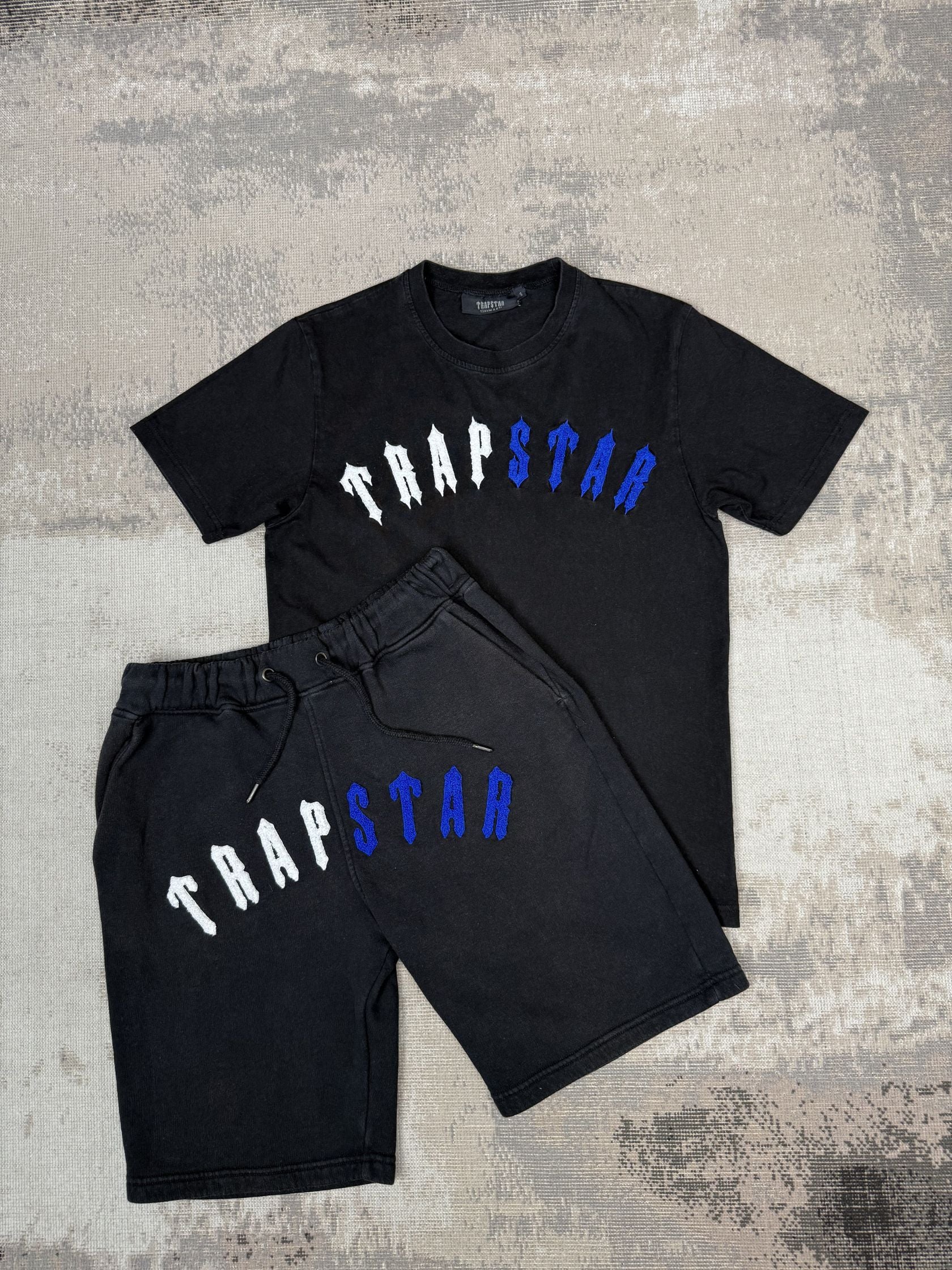 Trapstar Irongate T-Shirt & Shorts Set - Black Trapstar