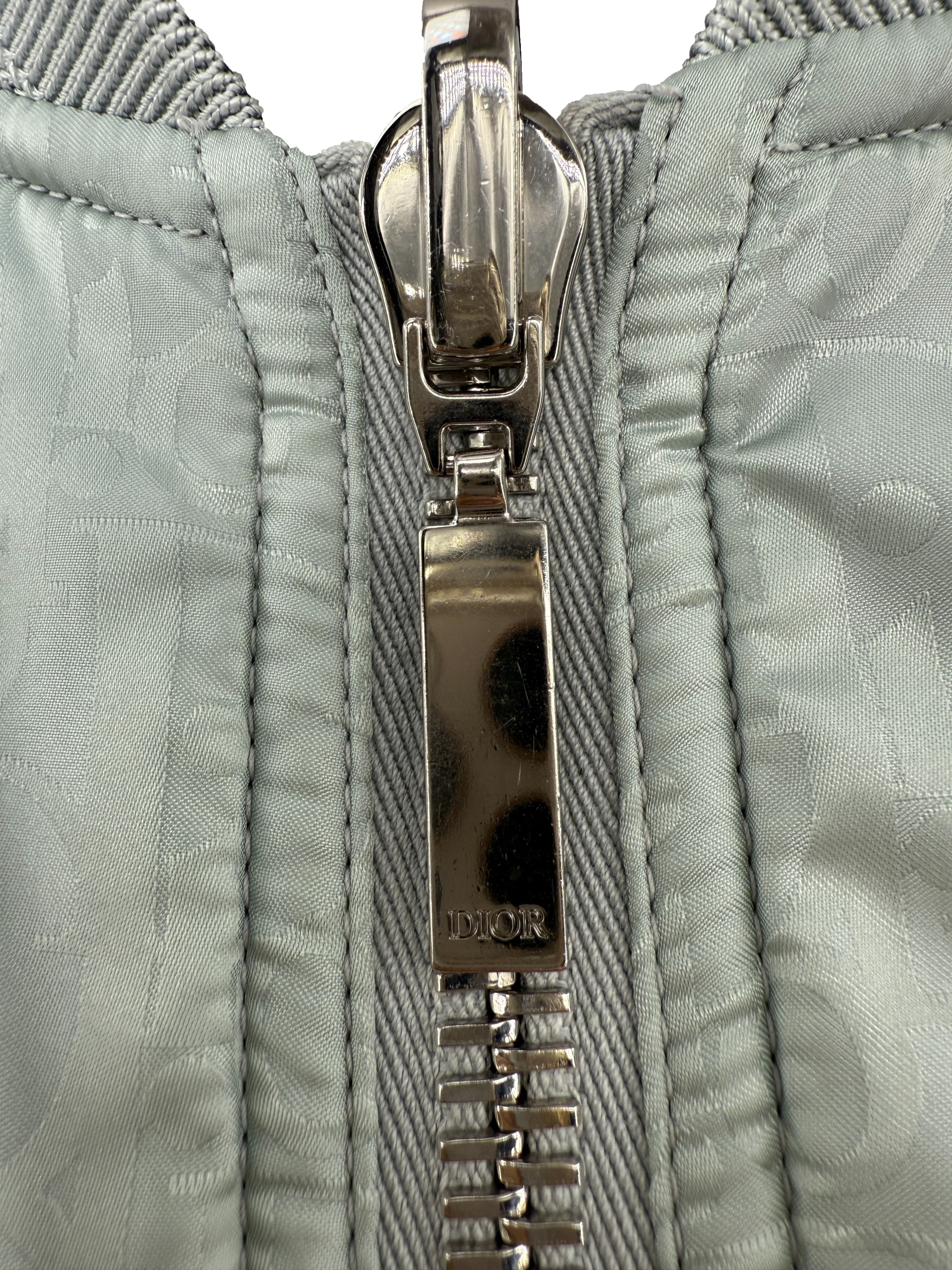 Dior Oblique Reversible Bomber - Light Blue Dior