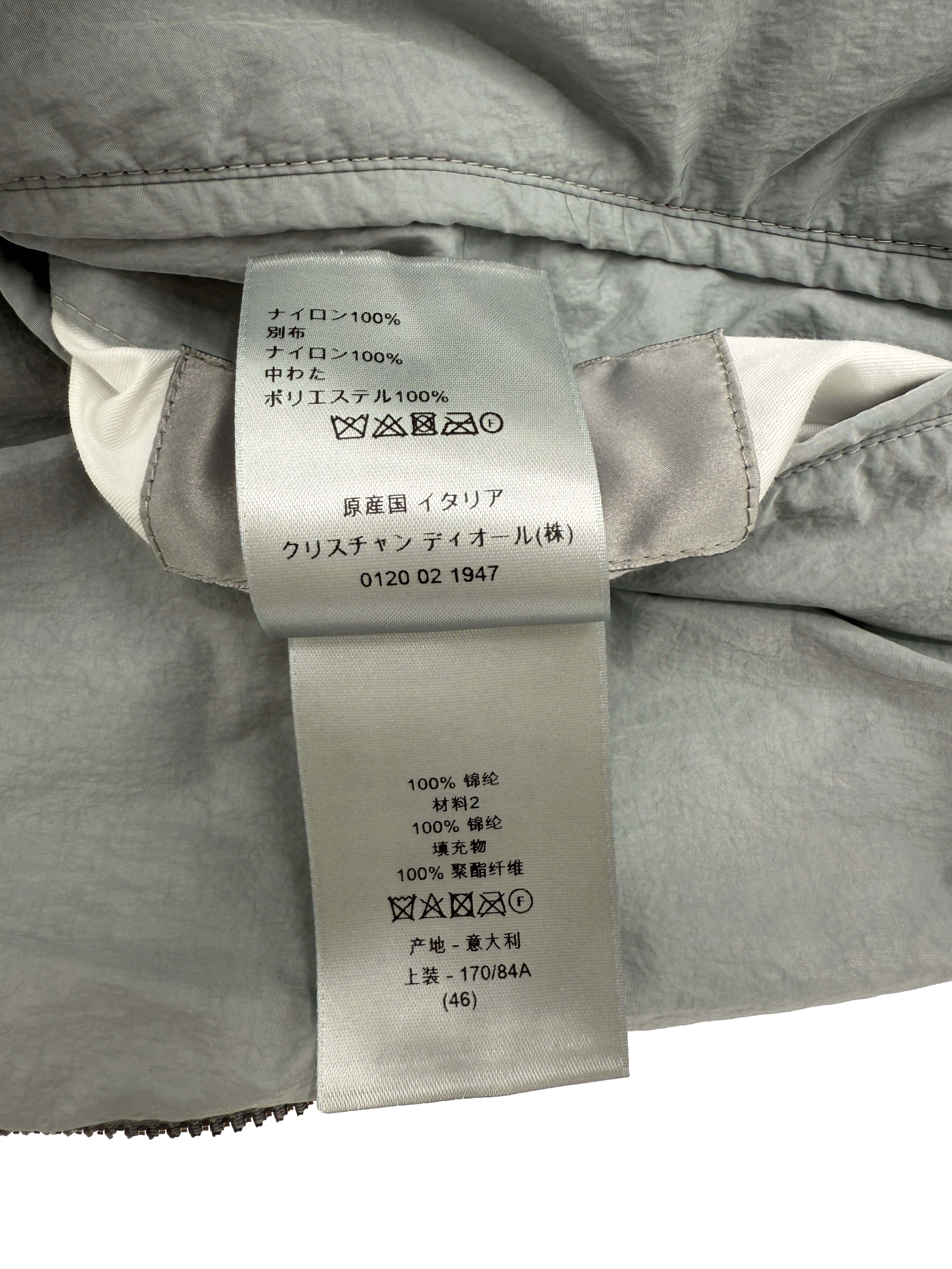 Dior Oblique Reversible Bomber - Light Blue Dior