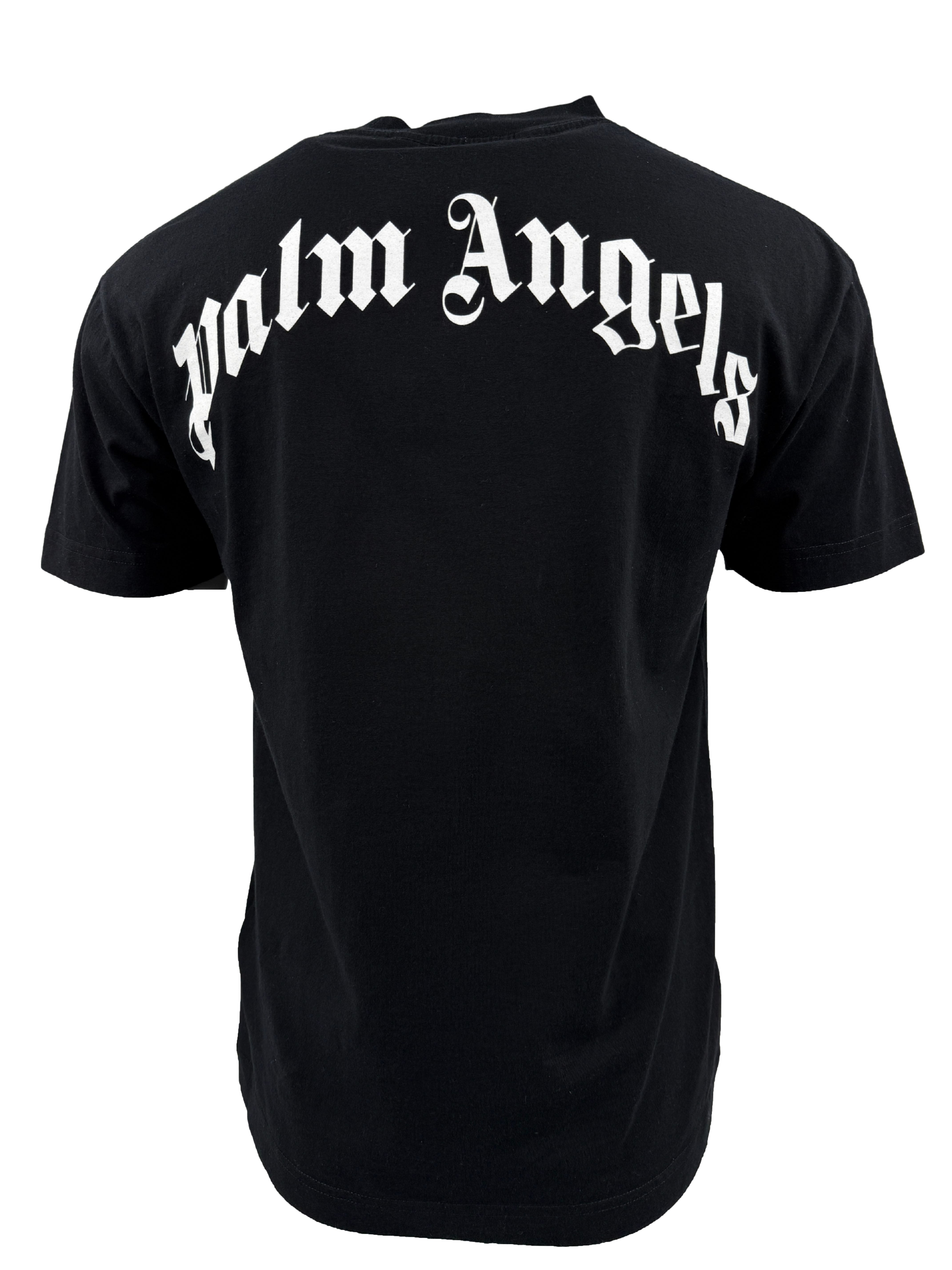 Palm Angels Broken Shark T-Shirt - Black Palm Angels