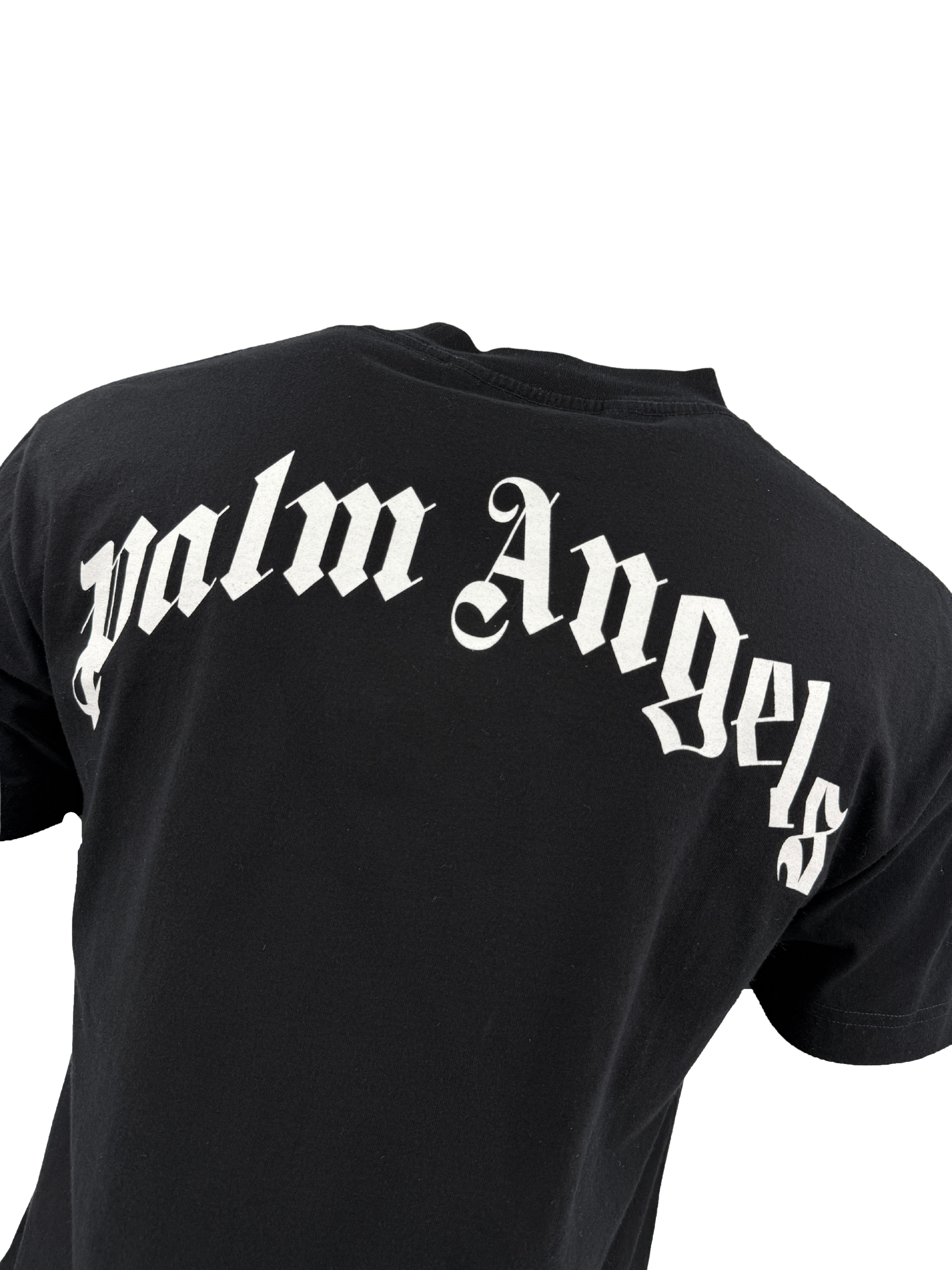 Palm Angels Broken Shark T-Shirt - Black Palm Angels