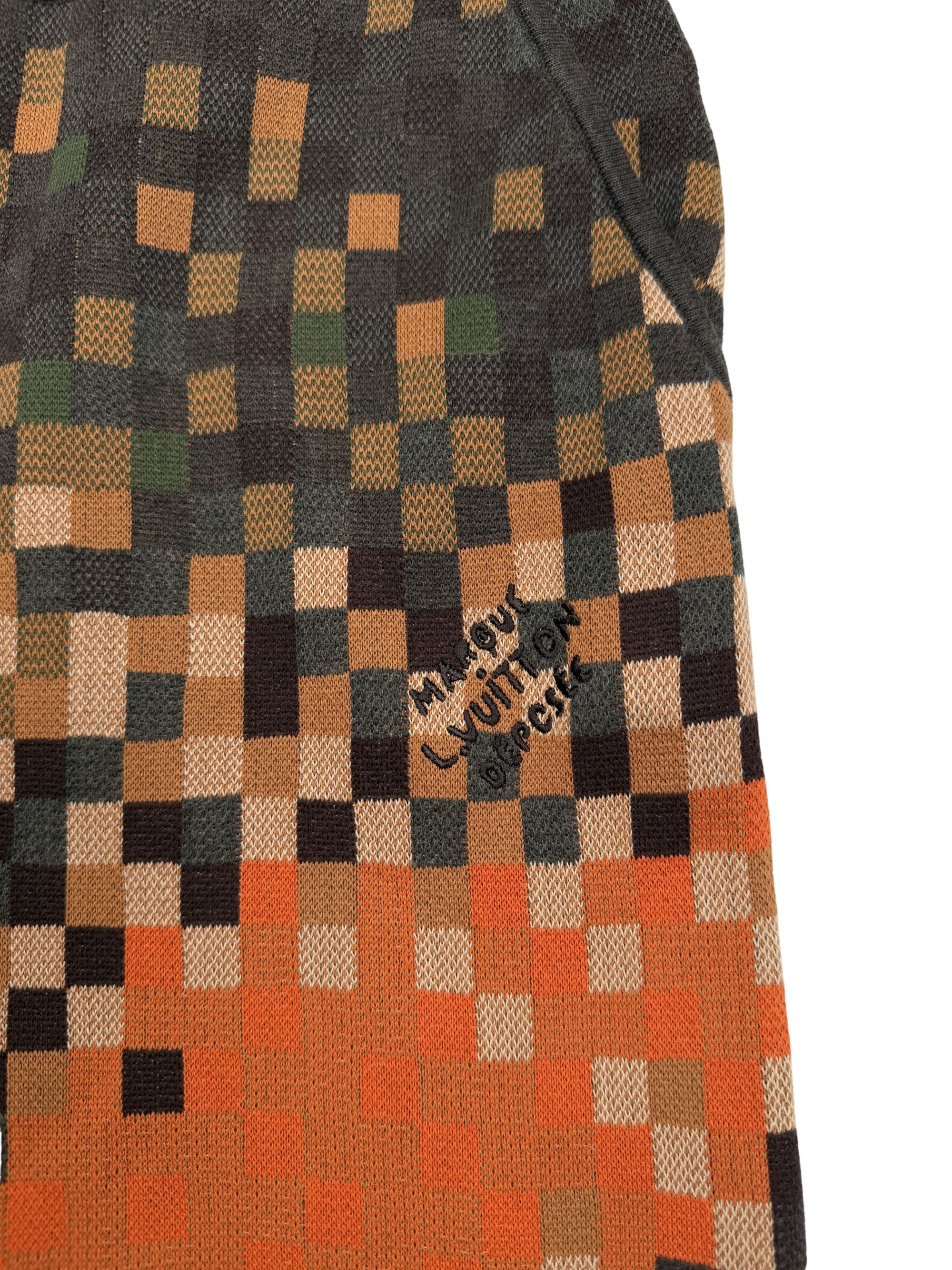 Louis Vuitton Damoflauge Jacquard Cotton Shorts Louis Vuitton