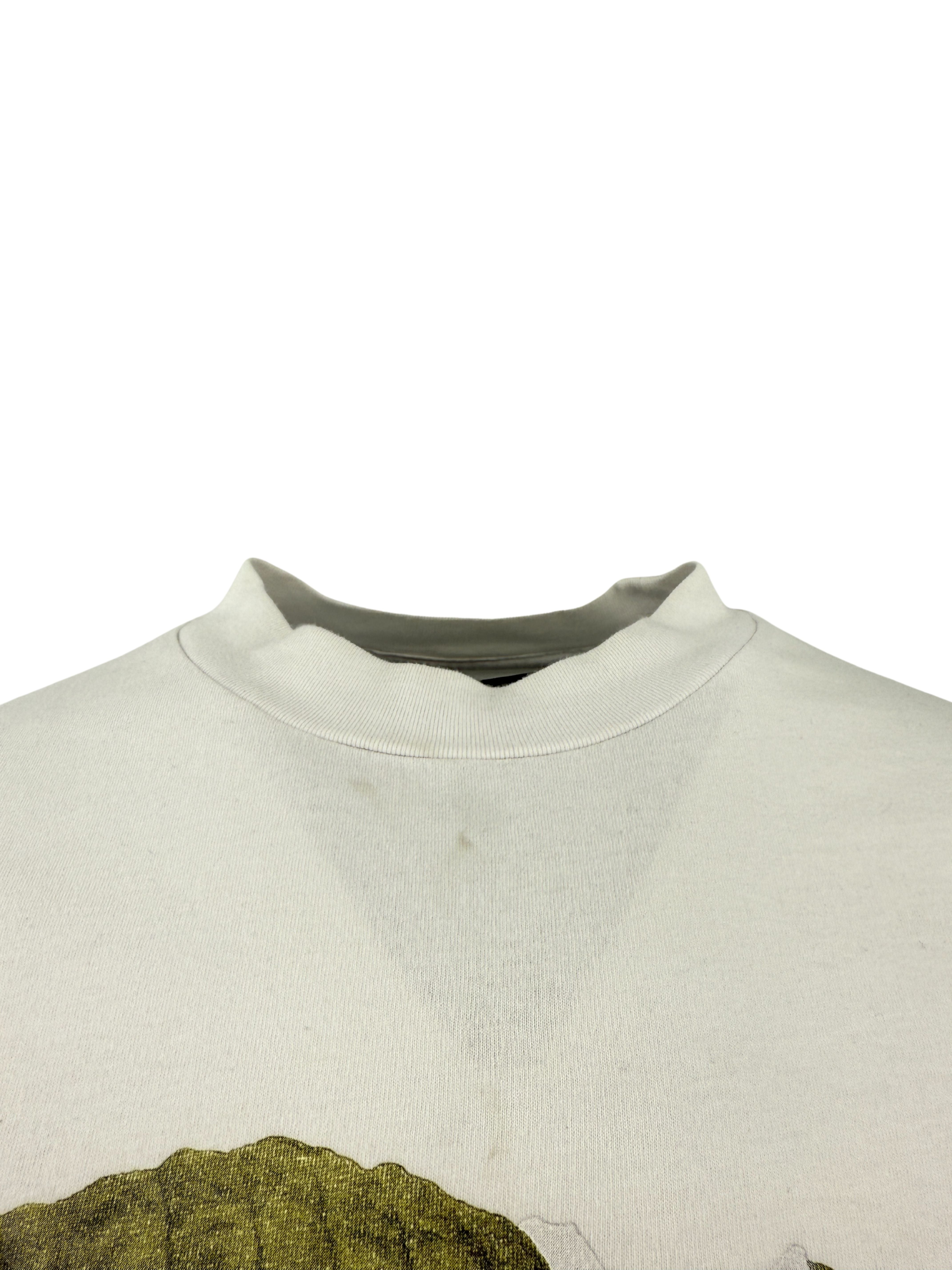 Palm Angels Crocodile T-Shirt - White Palm Angels
