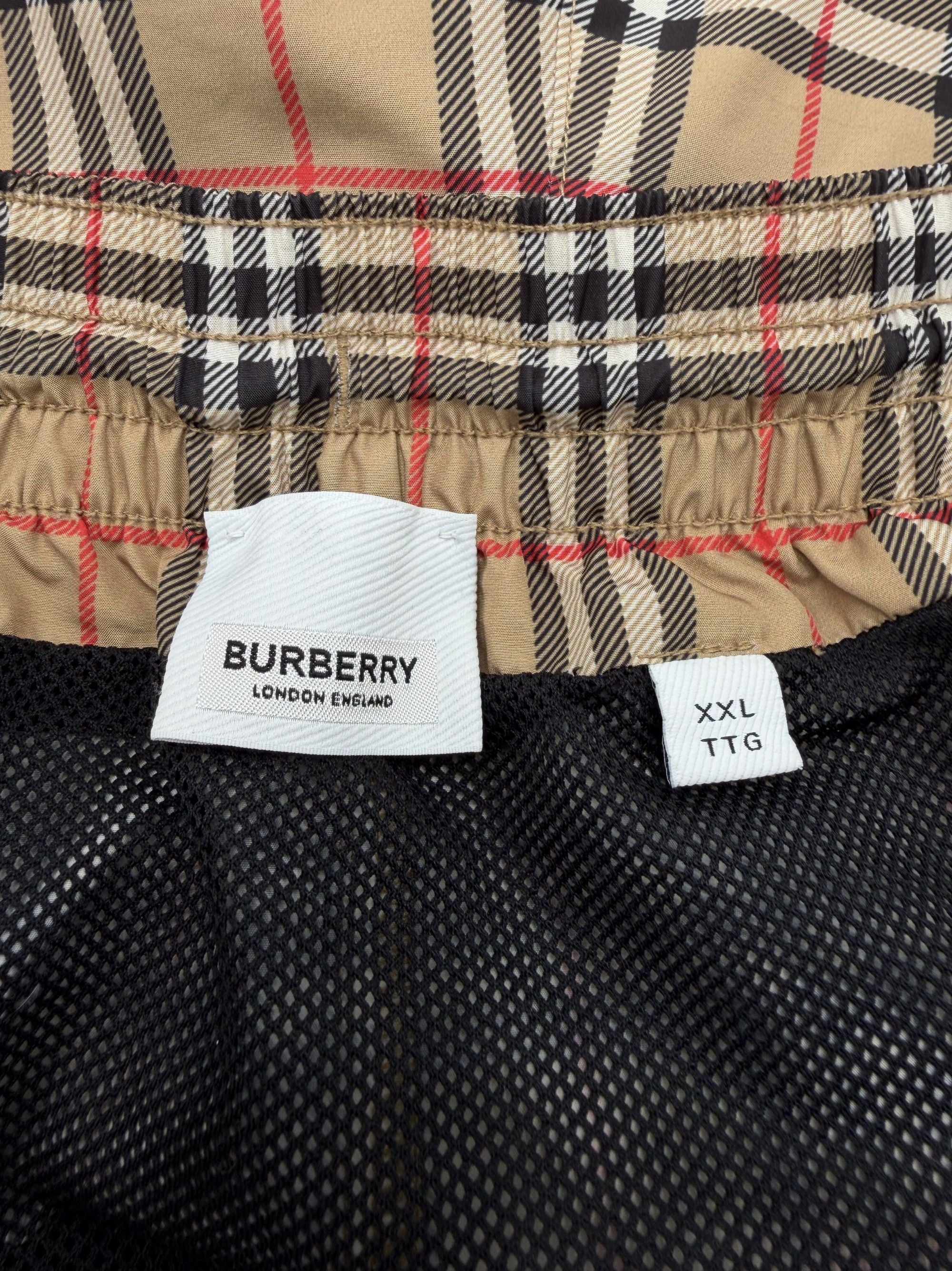 Burberry Check Swim Shorts - Beige Burberry
