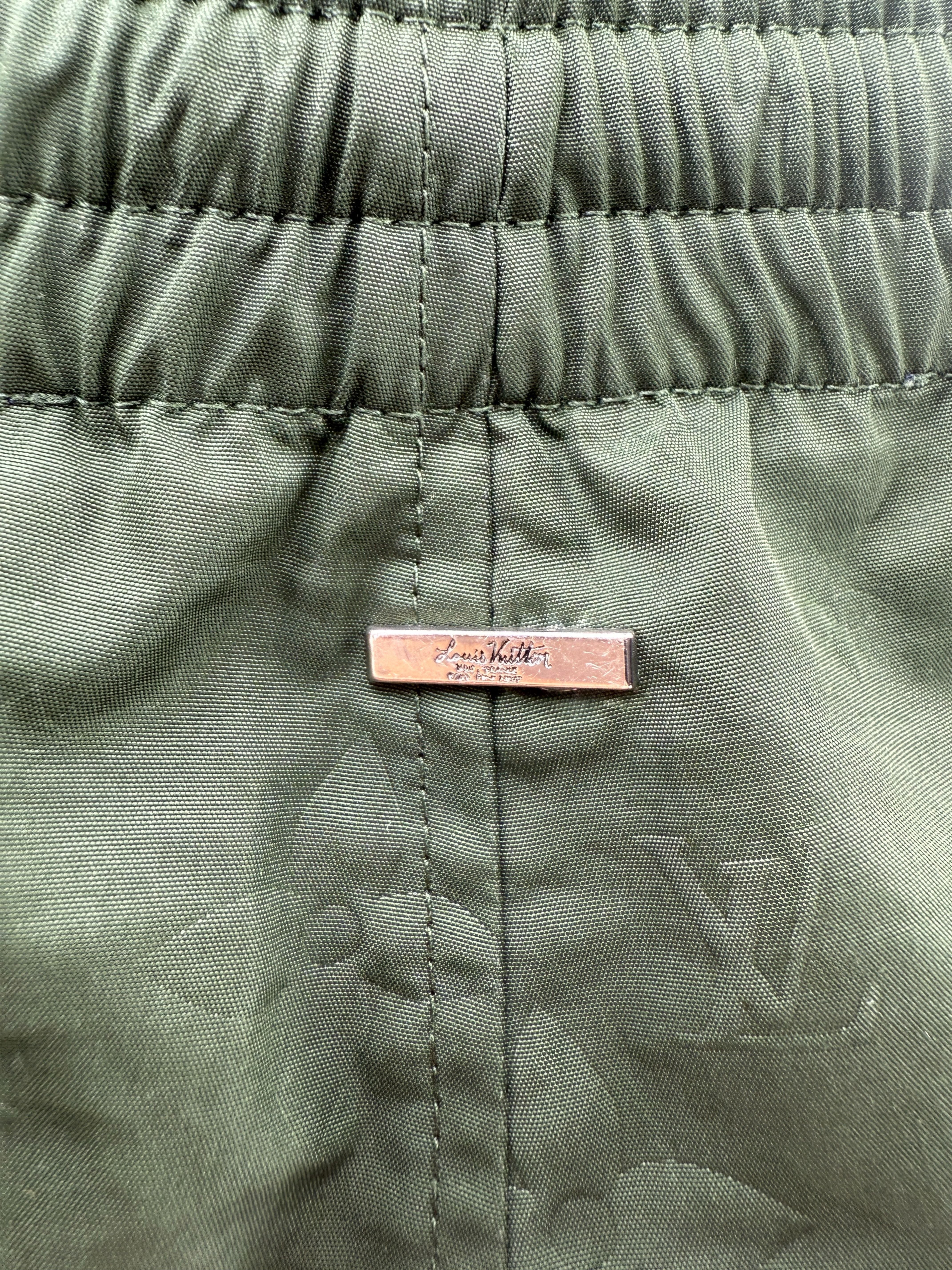 Louis Vuitton Monogram Signature Swim Shorts - Khaki Louis Vuitton
