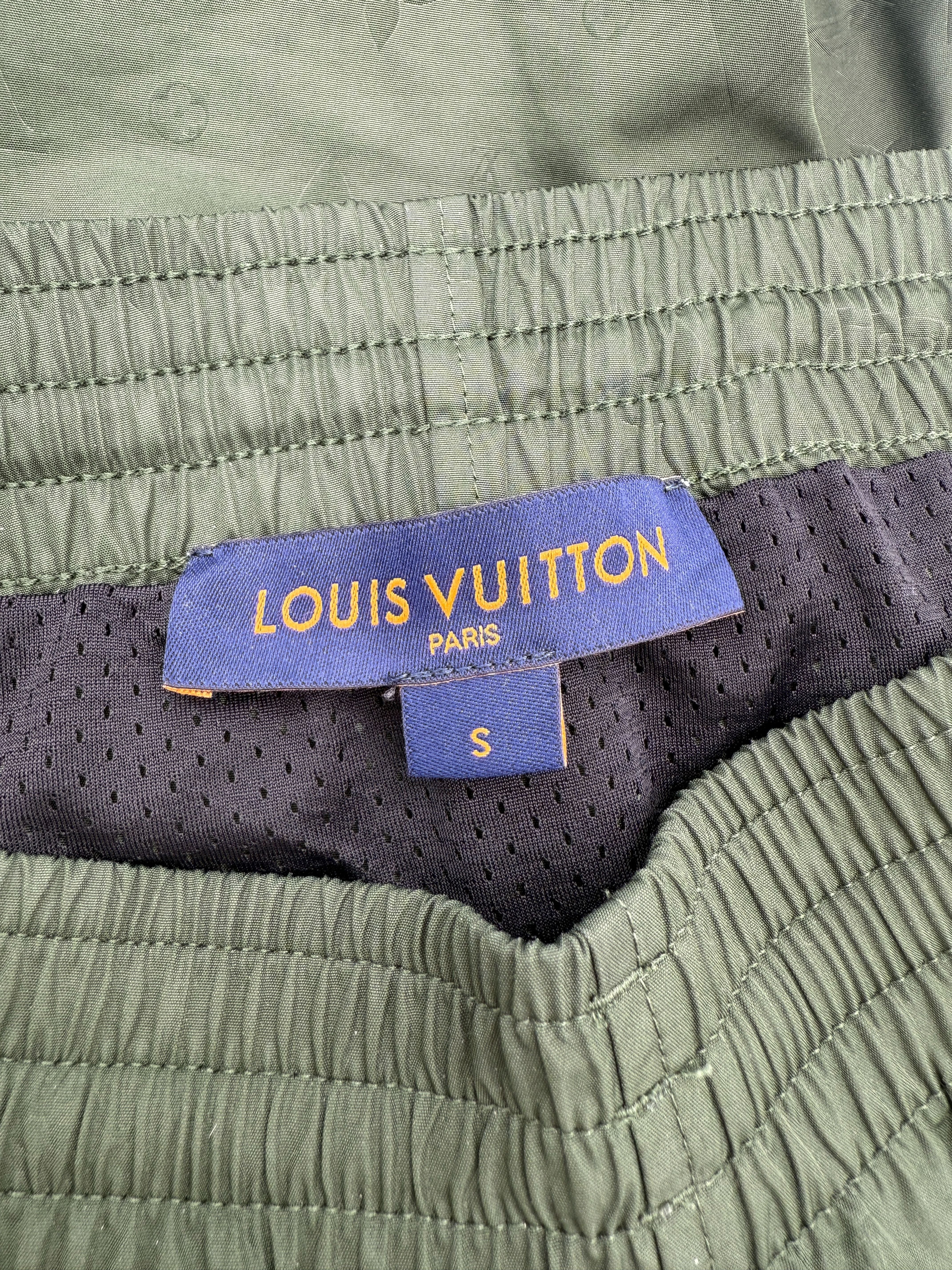 Louis Vuitton Monogram Signature Swim Shorts - Khaki Louis Vuitton