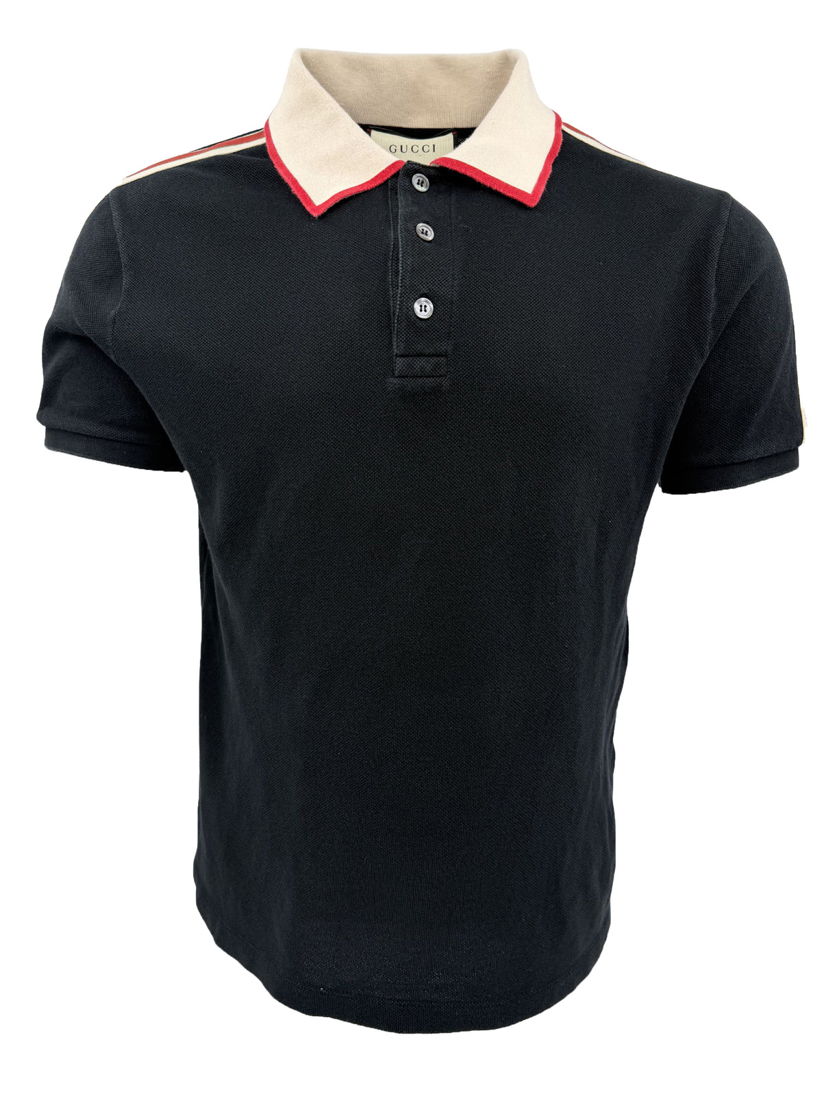 Gucci Stripe Sleeve Polo Gucci