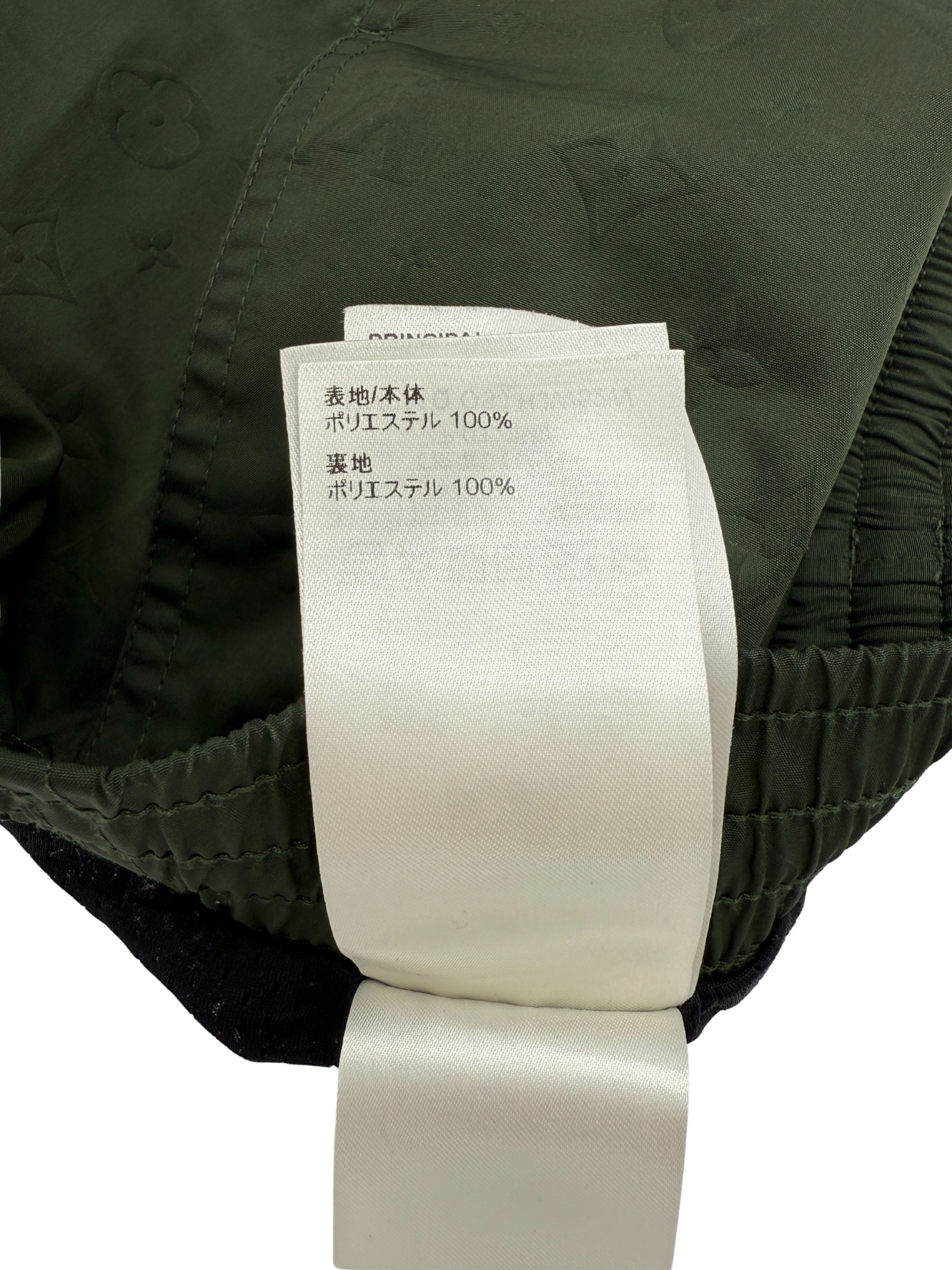 Louis Vuitton Monogram Signature Swim Shorts - Khaki Louis Vuitton