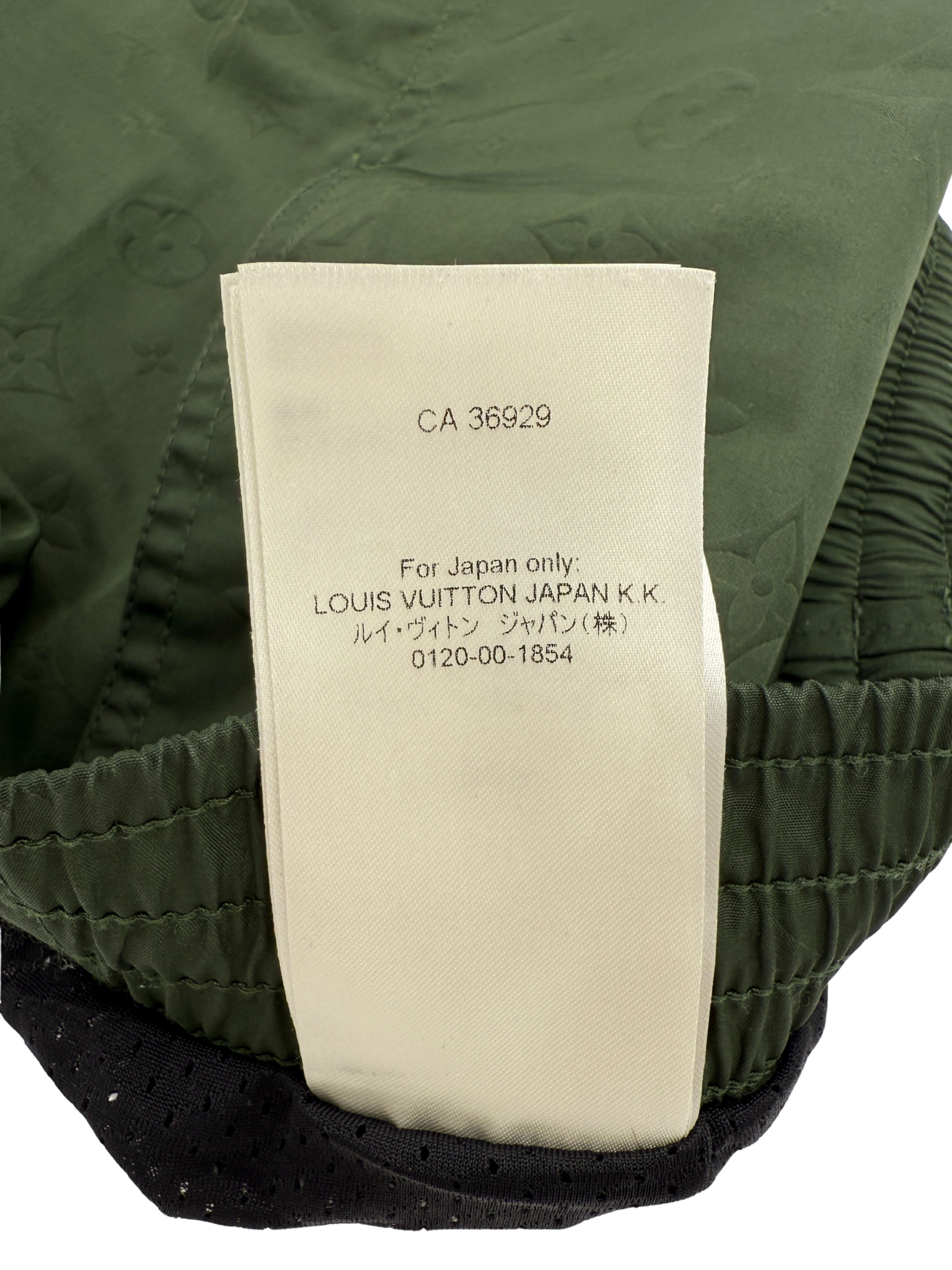 Louis Vuitton Monogram Signature Swim Shorts - Khaki Louis Vuitton