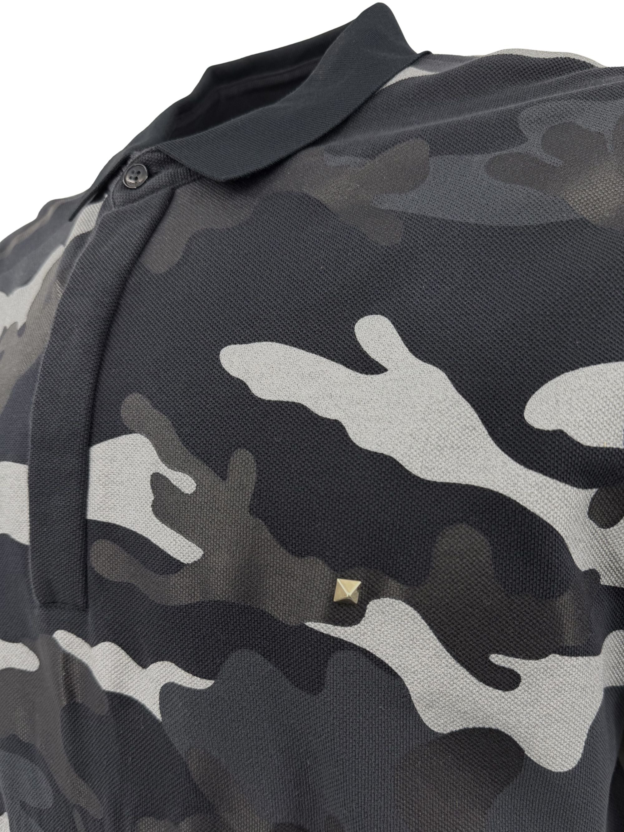 Valentino Camo Polo - Navy Valentino