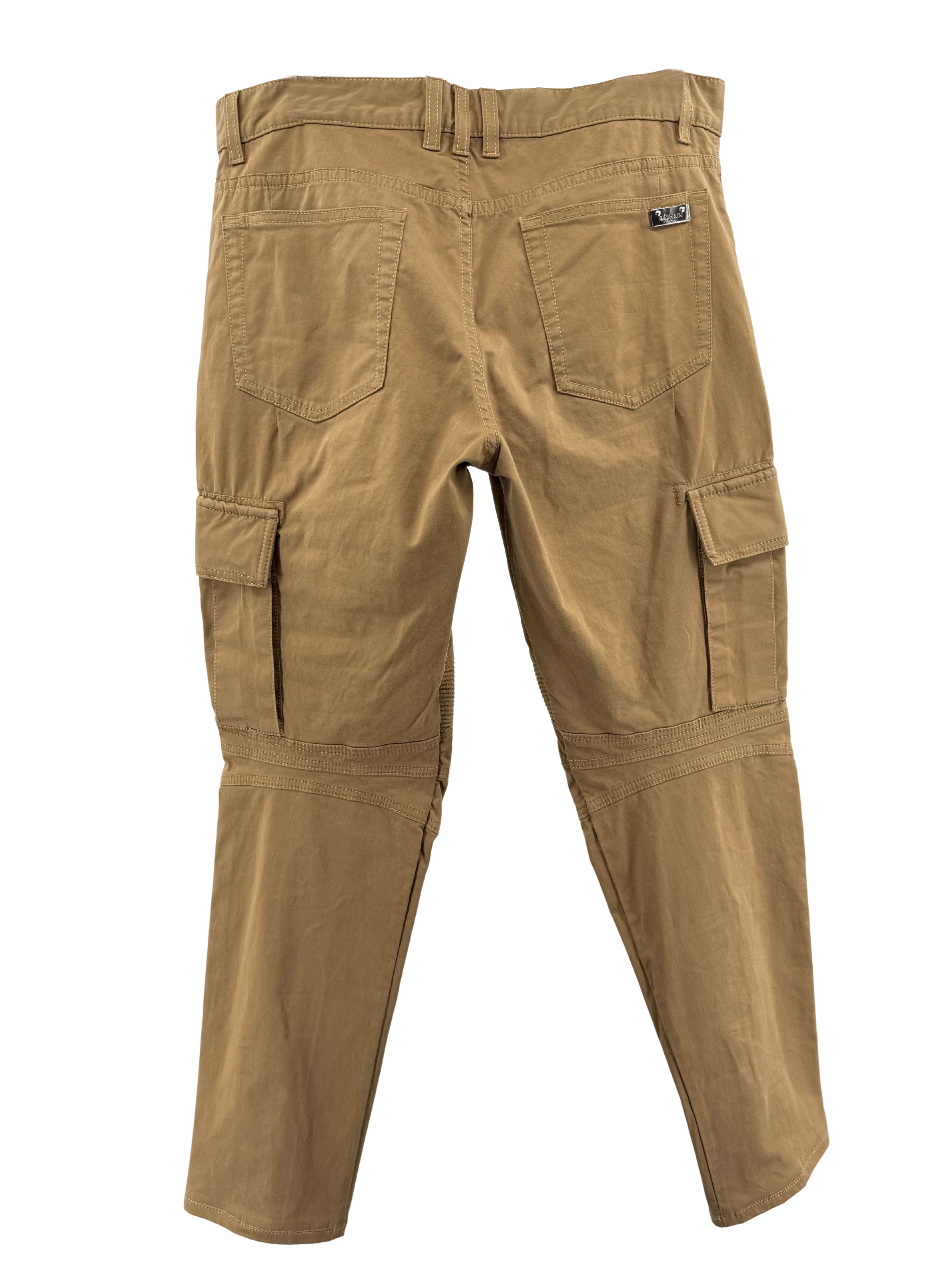 Balmain Biker Chinos - Brown