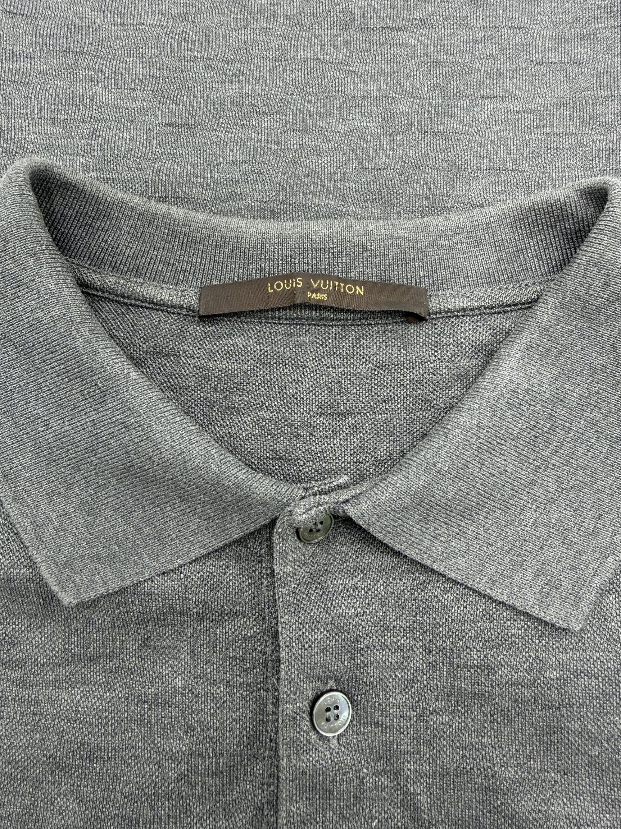 Louis Vuitton Damier Pocket Detail Polo - Grey Louis Vuitton