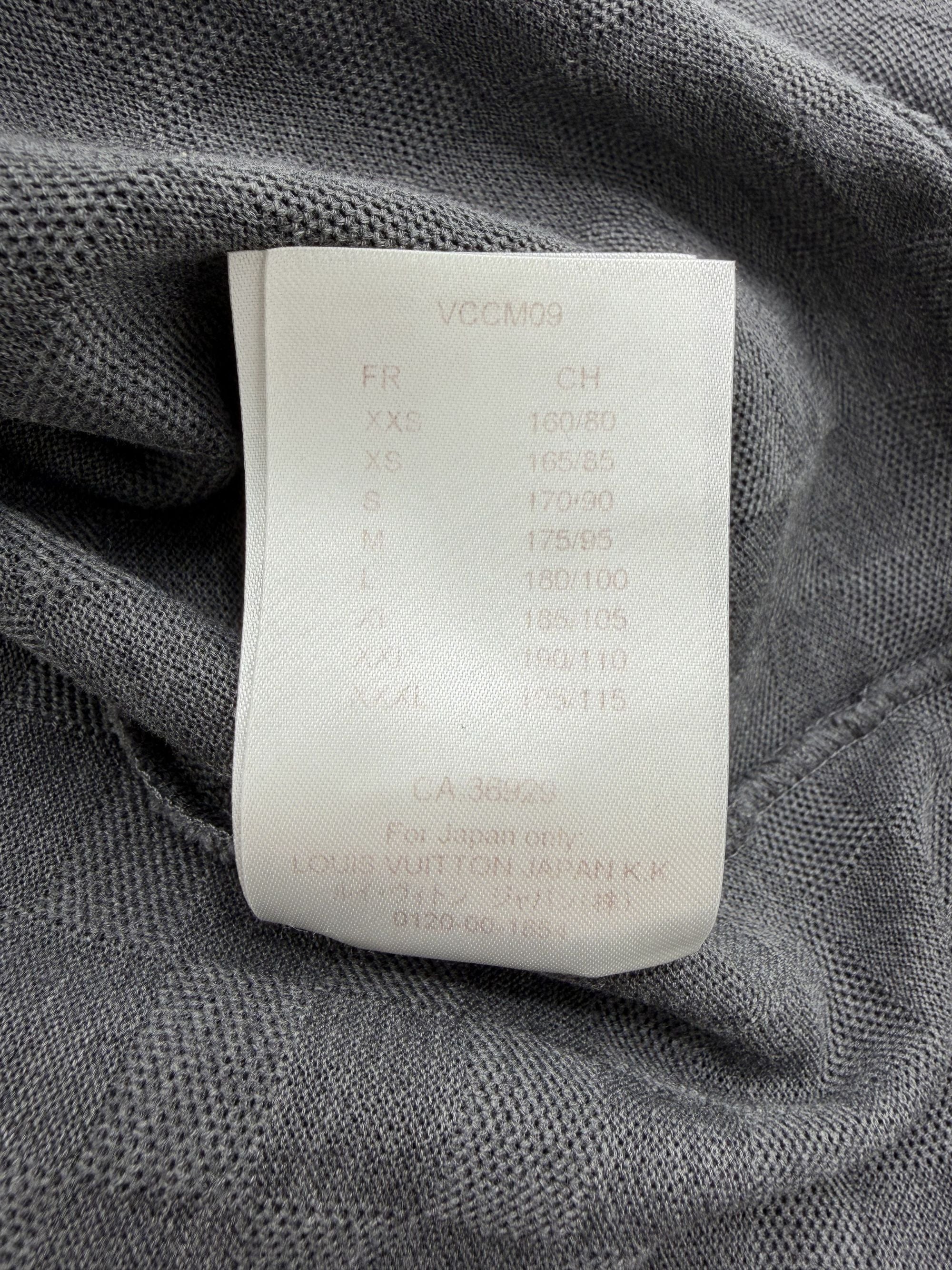 Louis Vuitton Damier Pocket Detail Polo - Grey Louis Vuitton