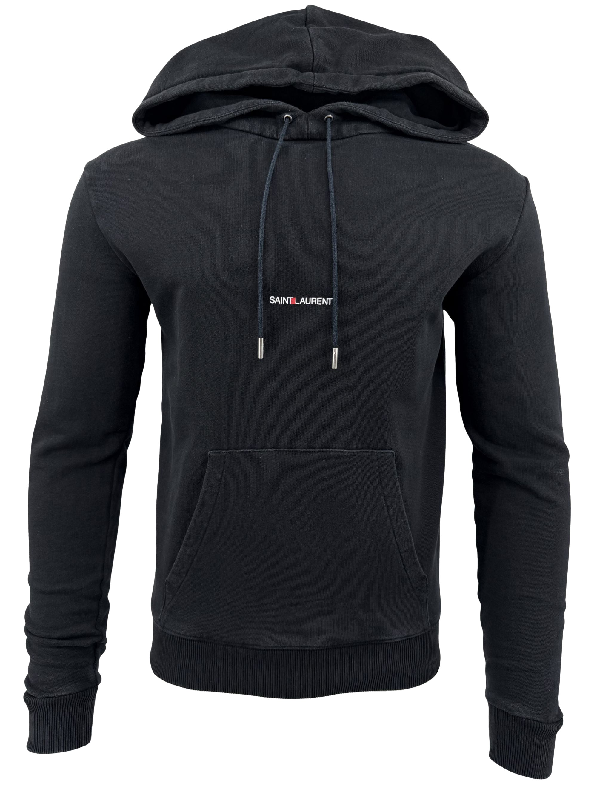 Saint Laurent Rive Gauche Hoodie - Black Yves Saint Laurent
