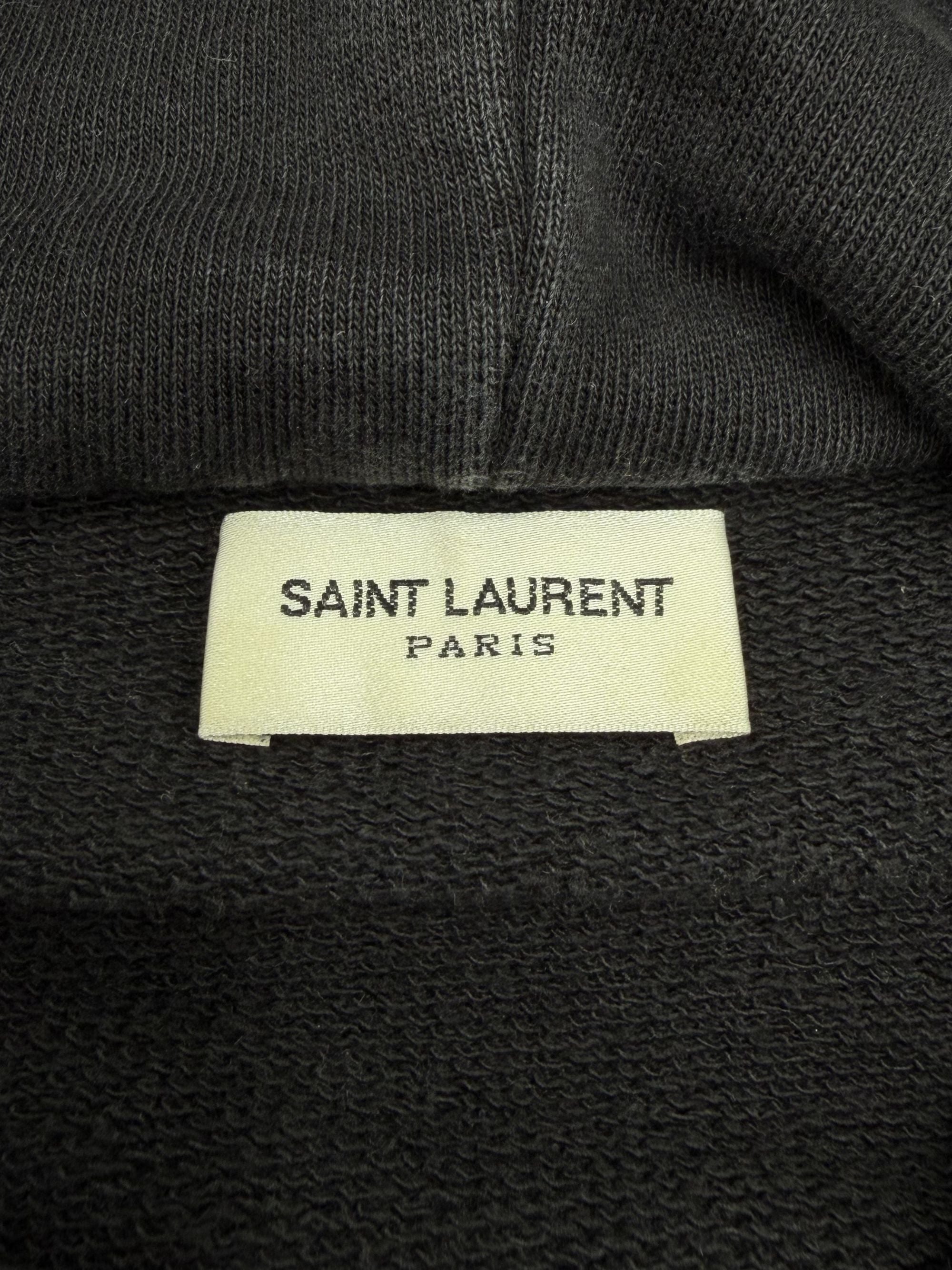 Saint Laurent Rive Gauche Hoodie - Black Yves Saint Laurent