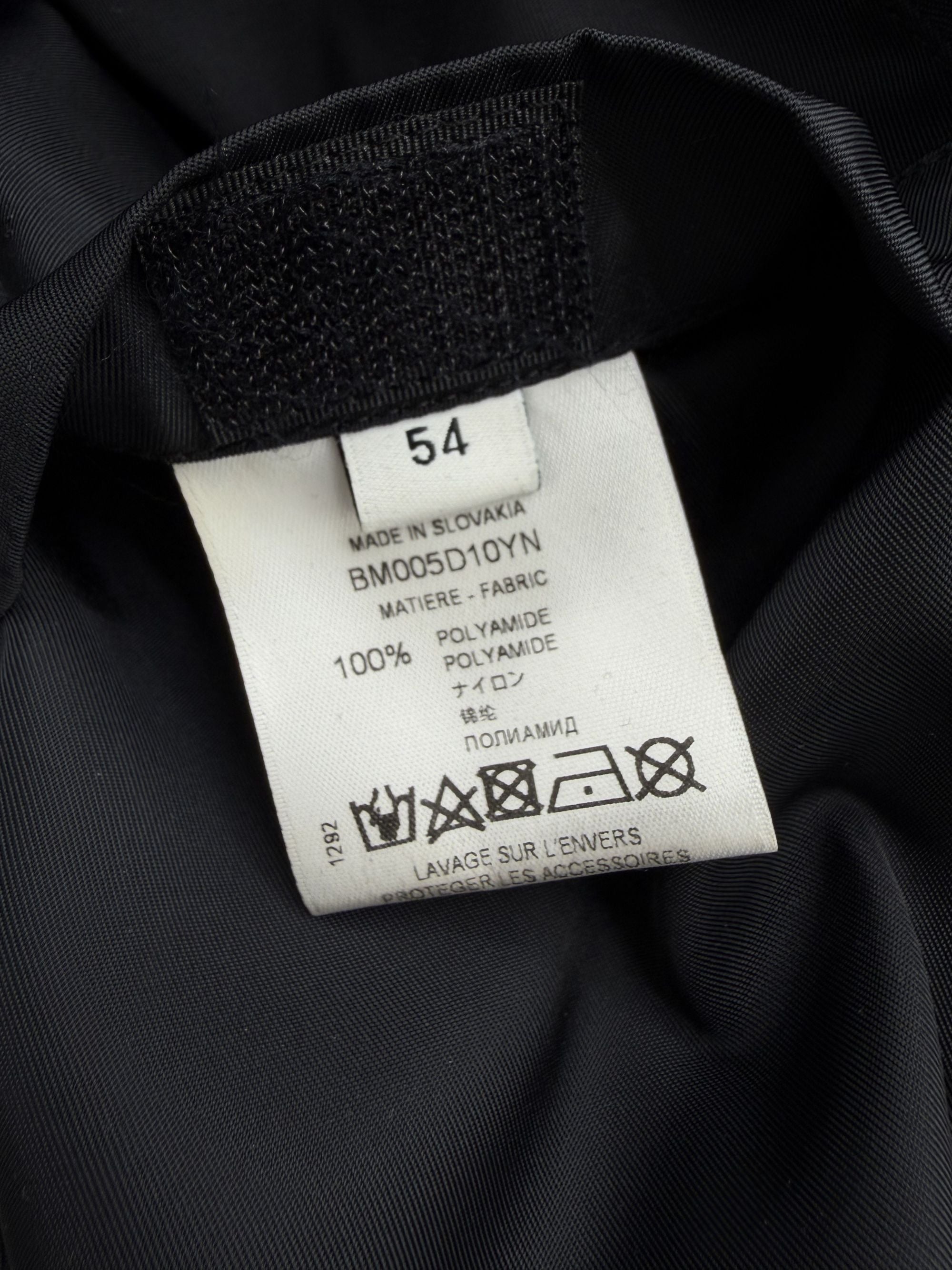 Givenchy Stripe GV Windbreaker Jacket - Black Givenchy