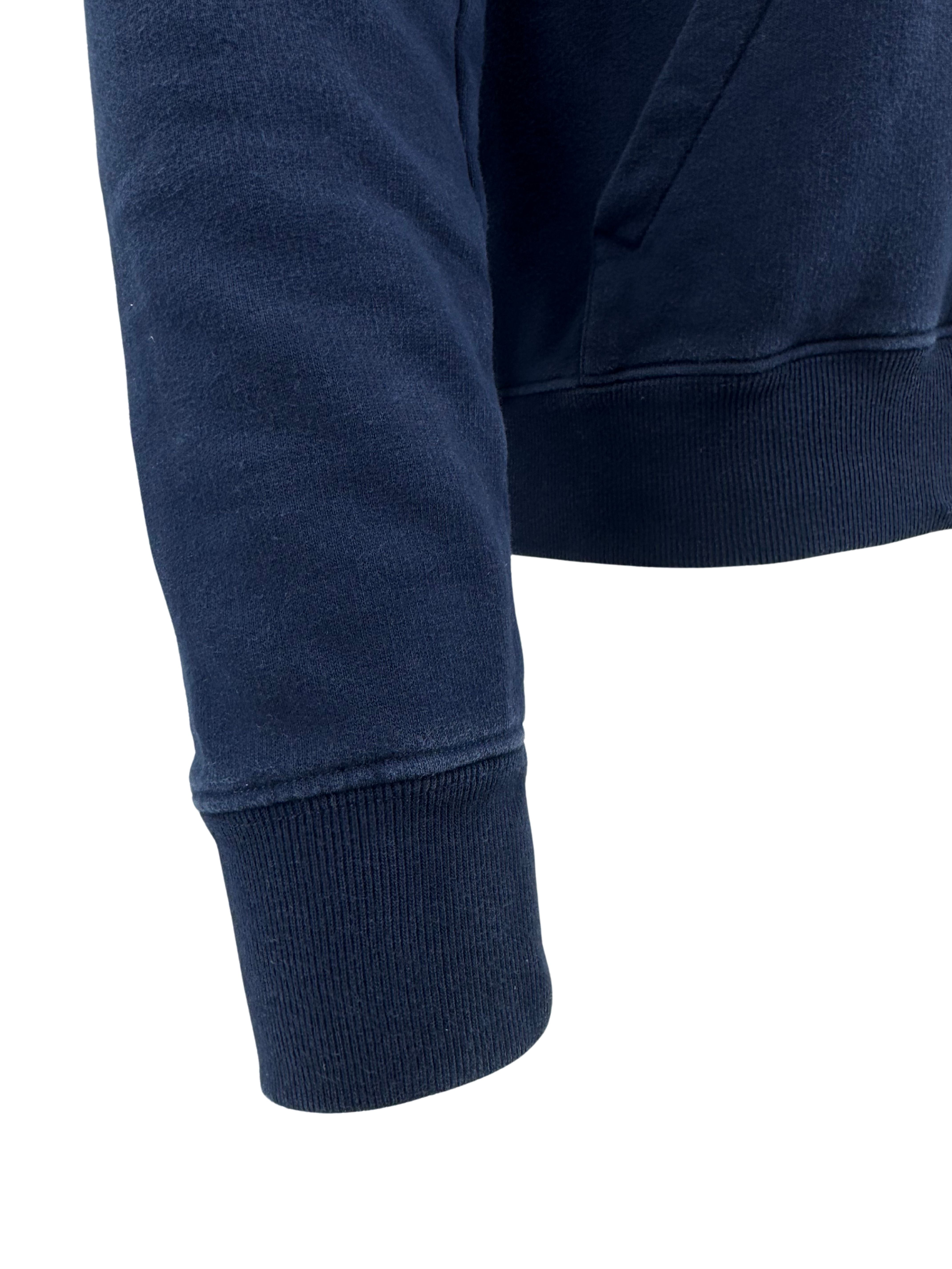 Lanvin Paris Embroidered Logo Hoodie - Navy Lanvin