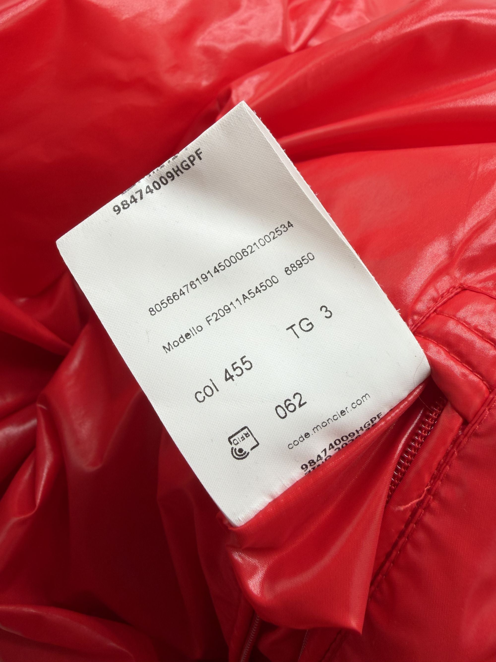 Moncler Ecrins Down Jacket - Red Moncler