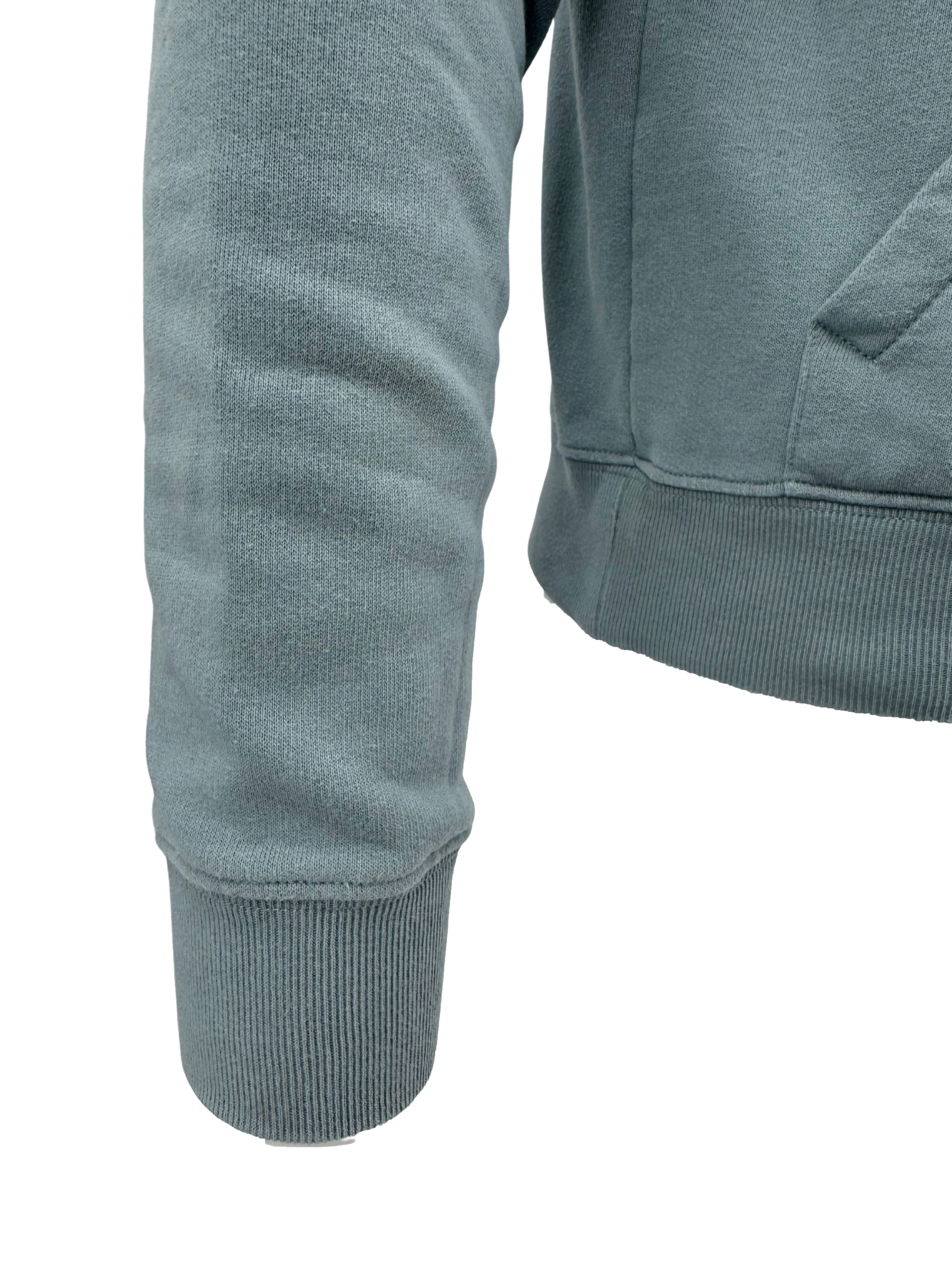 Lanvin Paris Embroidered Logo Hoodie - Light blue Lanvin