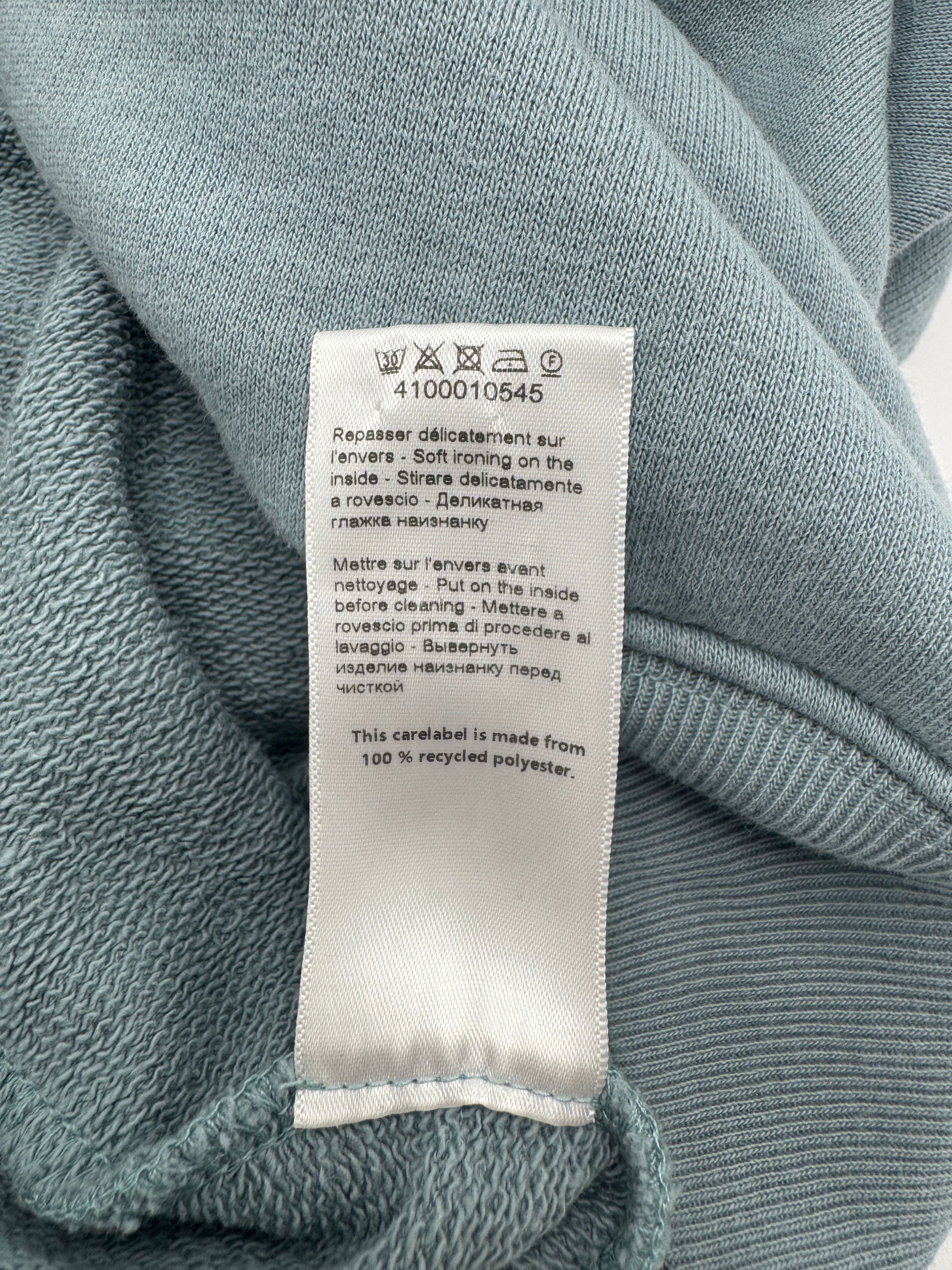 Lanvin Paris Embroidered Logo Hoodie - Light blue Lanvin
