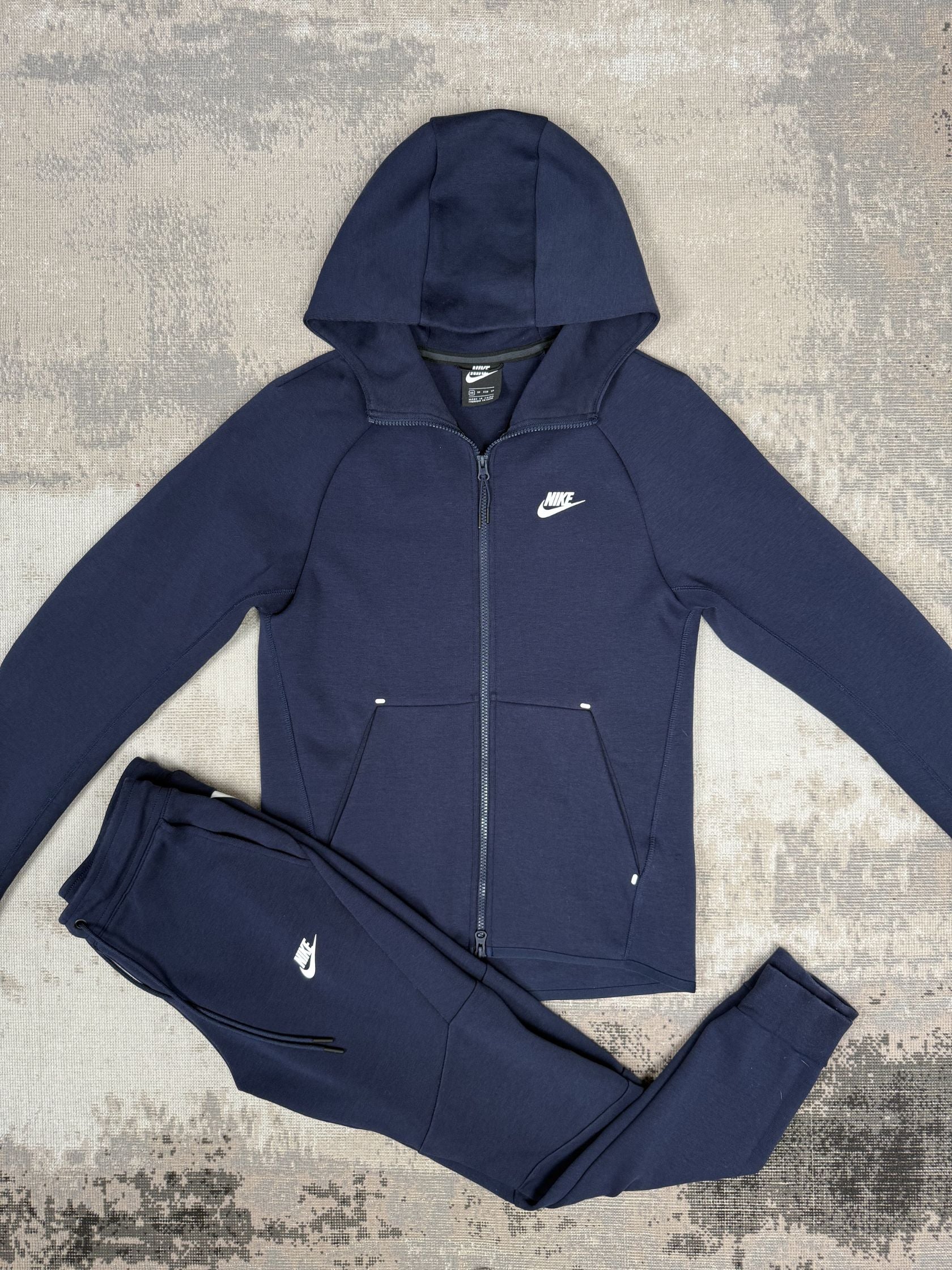 Nike Tech Fleece Tracksuit - Navy Nike