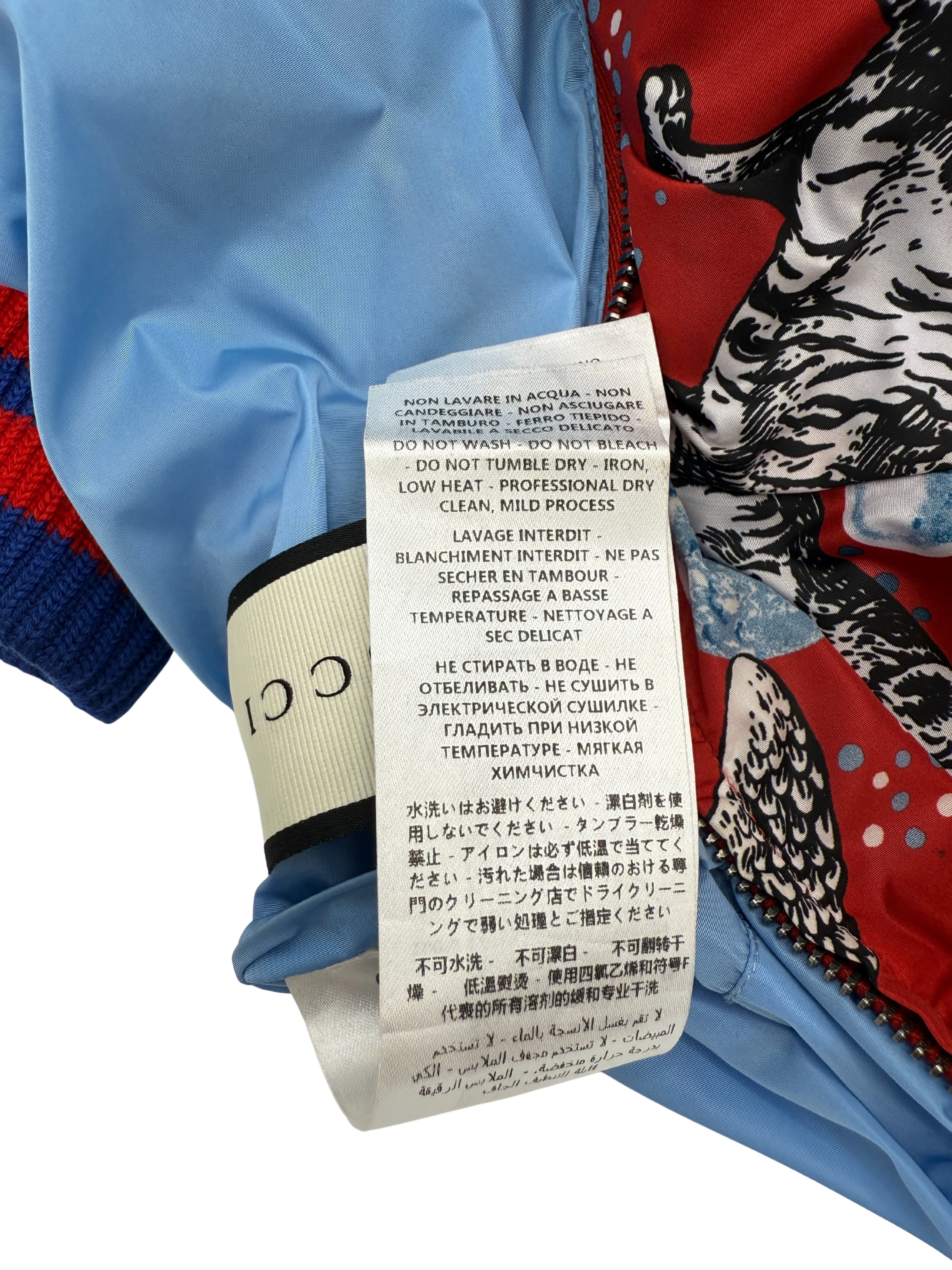 Gucci Space Animals Windbreaker Jacket - Red