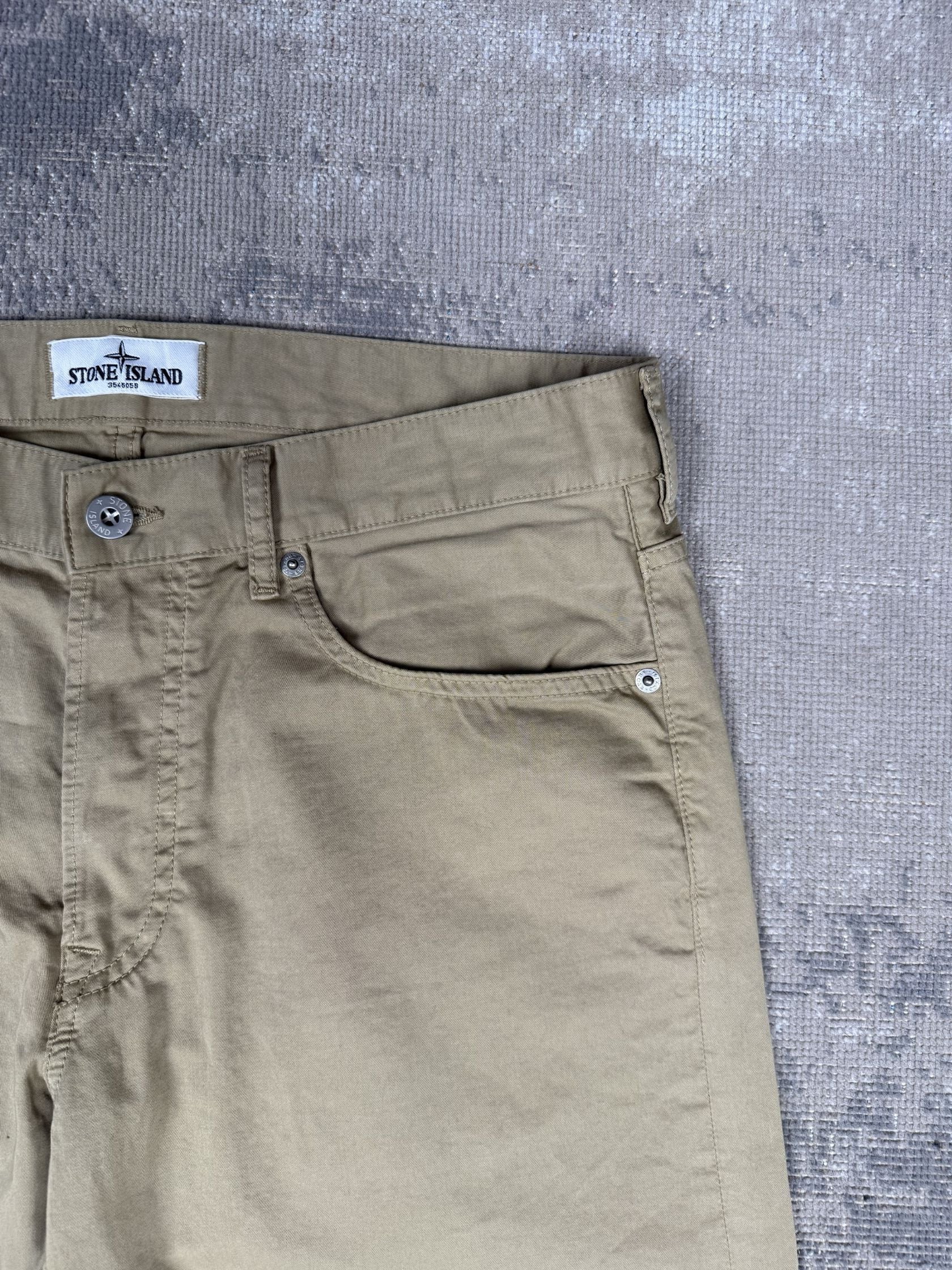 Stone Island Re-T Chinos - Tan Stone Island