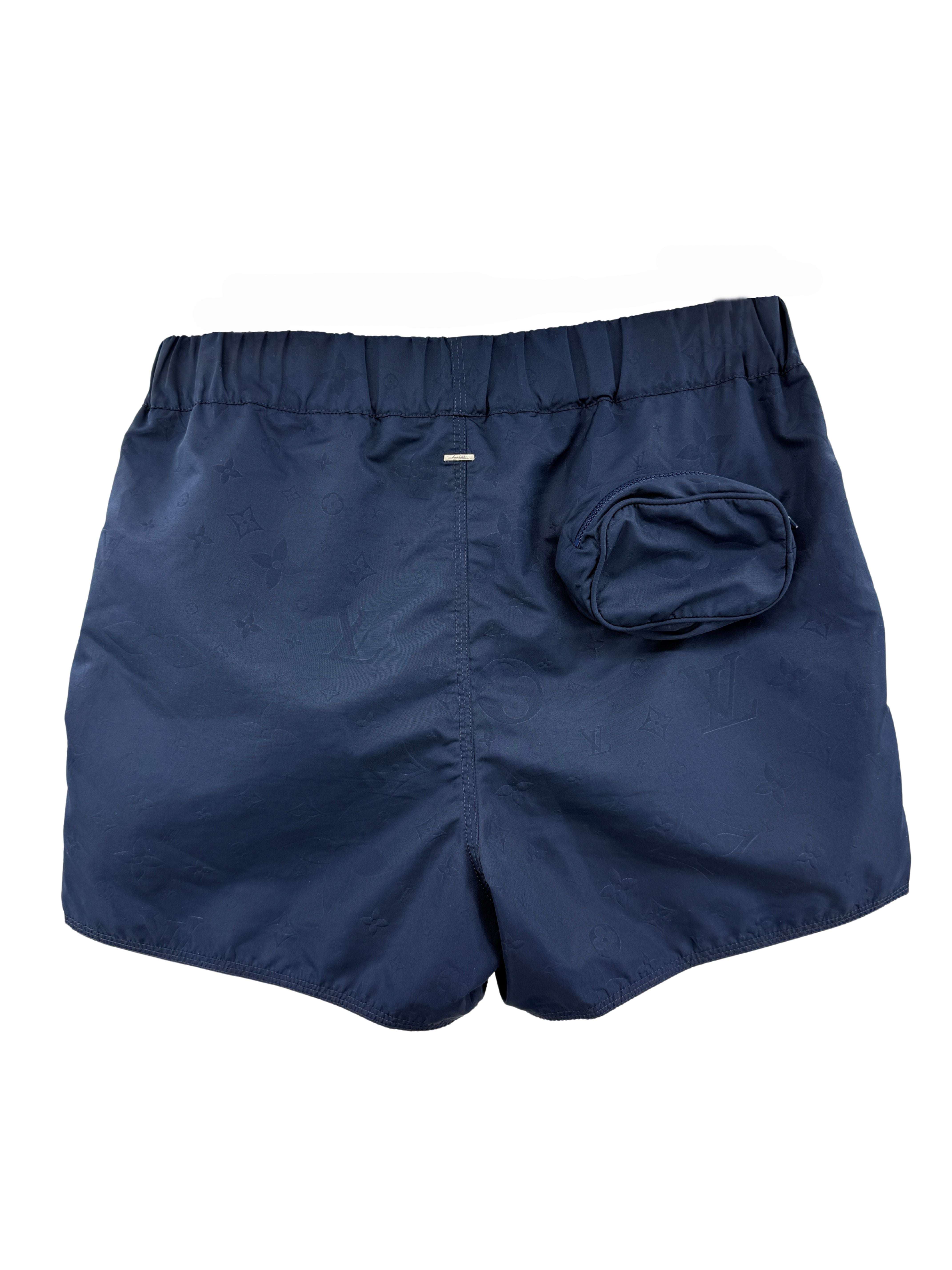 Louis Vuitton Monogram Swim Shorts - Navy
