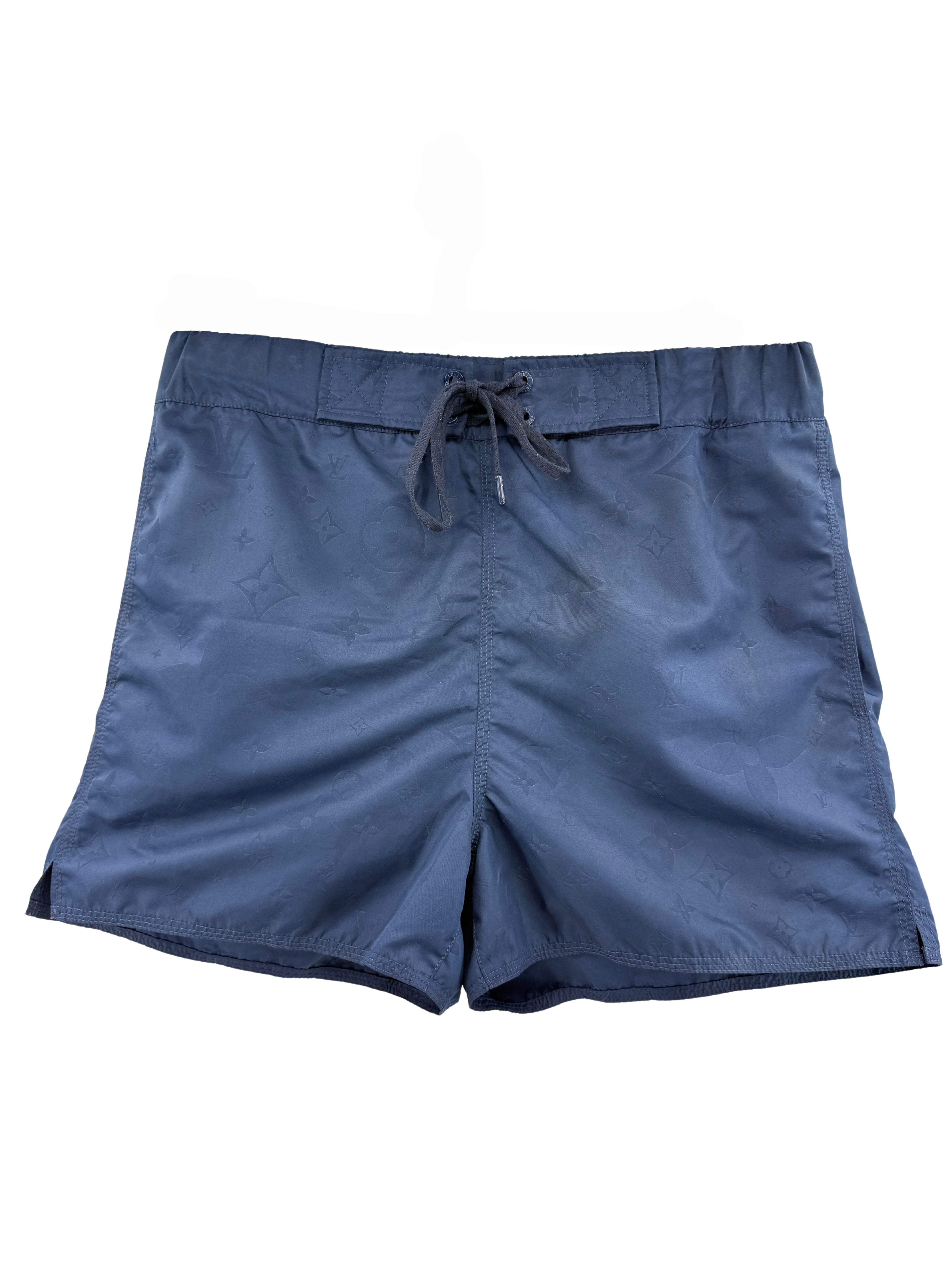 Louis Vuitton Monogram Swim Shorts - Navy