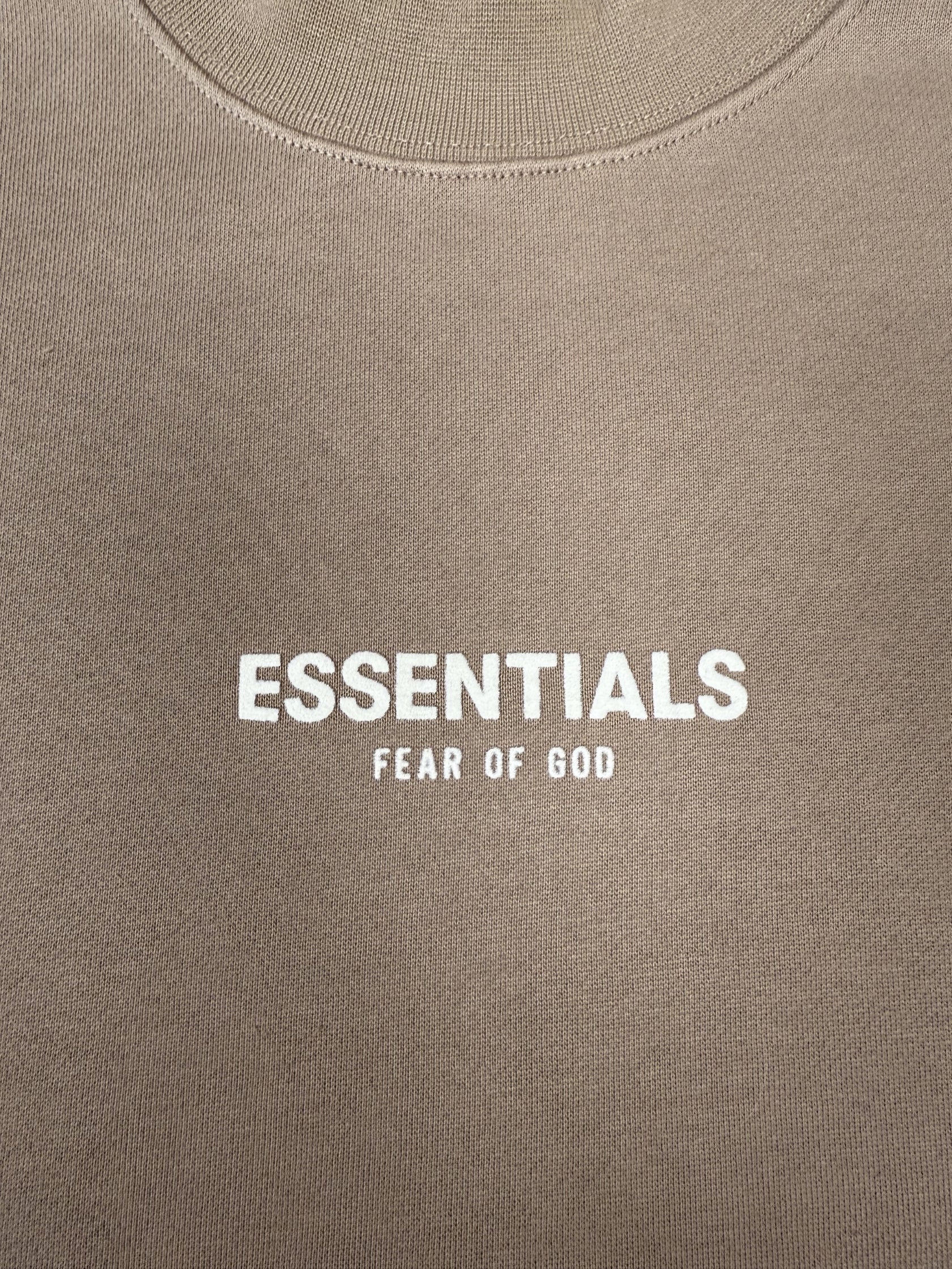Essentials Fear of God Oversized Sweatshirt - Brown Essentials