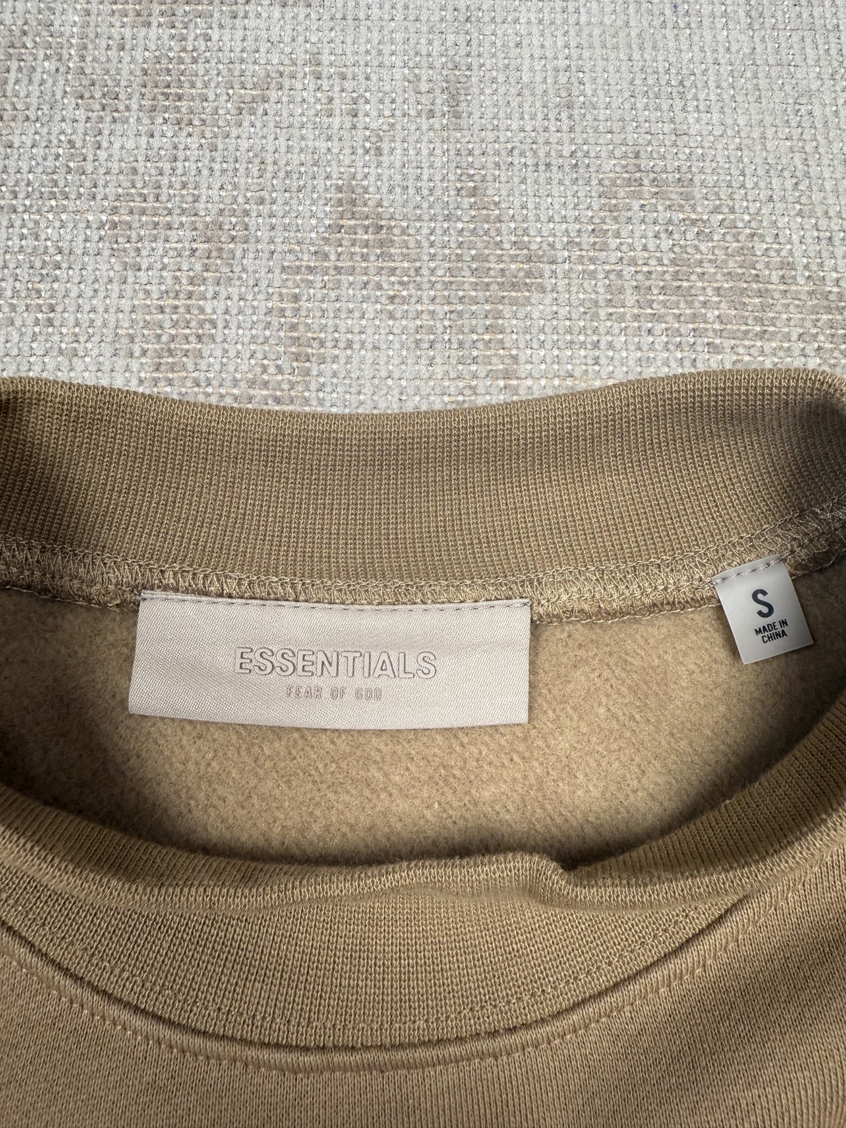 Essentials Fear of God Oversized Sweatshirt - Brown Essentials