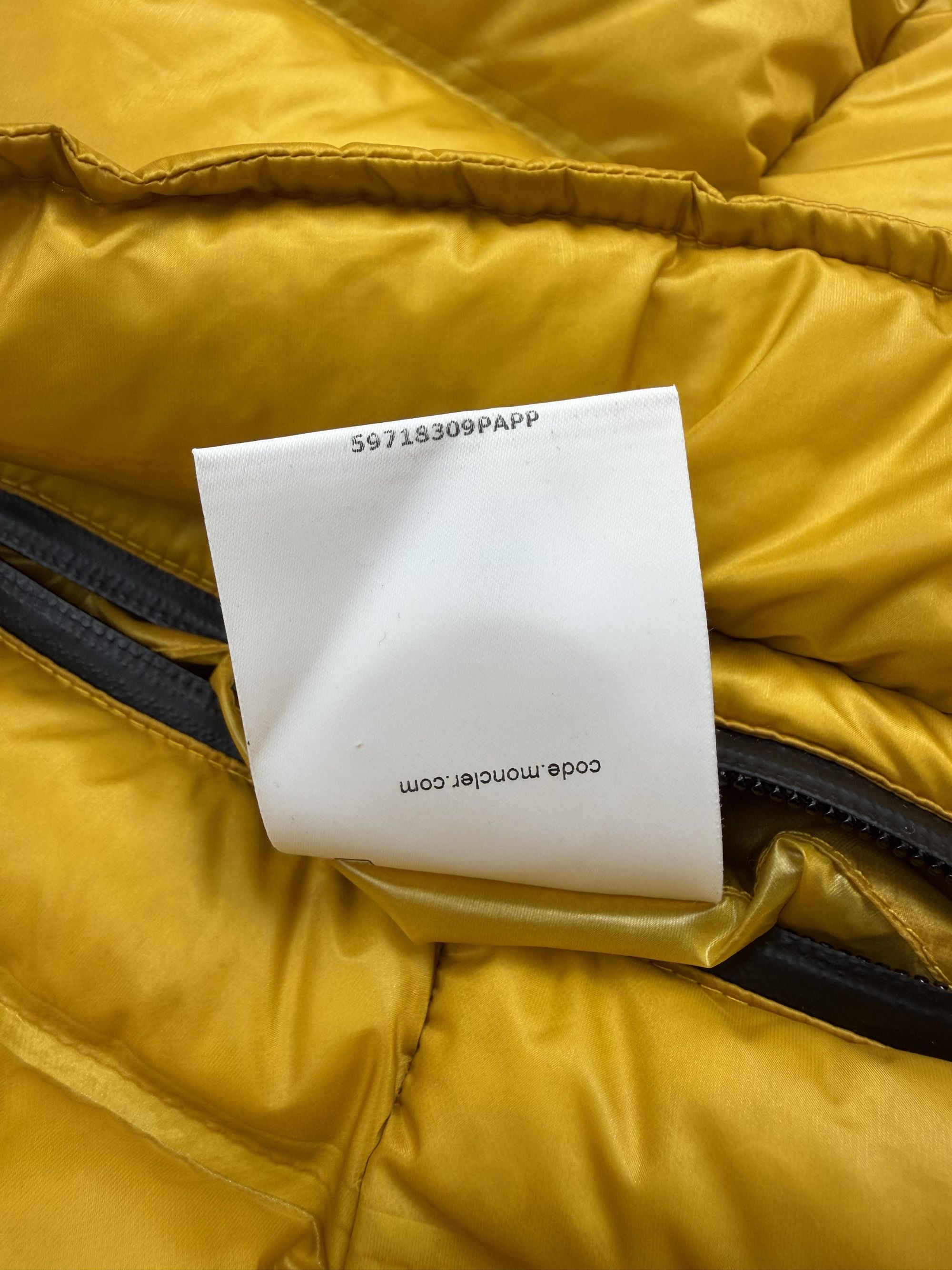 Moncler Grenoble Armotech Down Jacket - Yellow Moncler