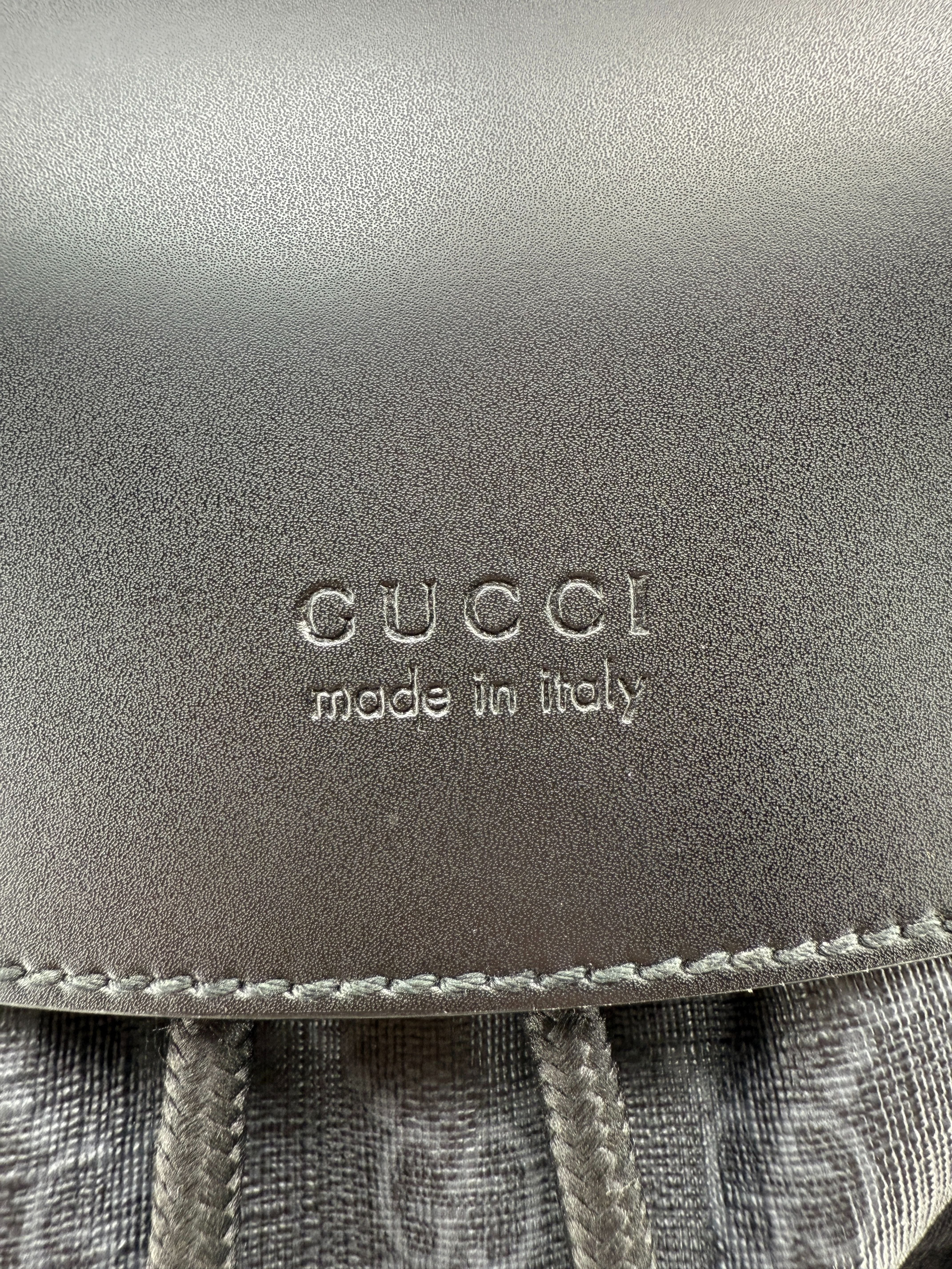 Gucci GG Supreme Backpack - Black Gucci