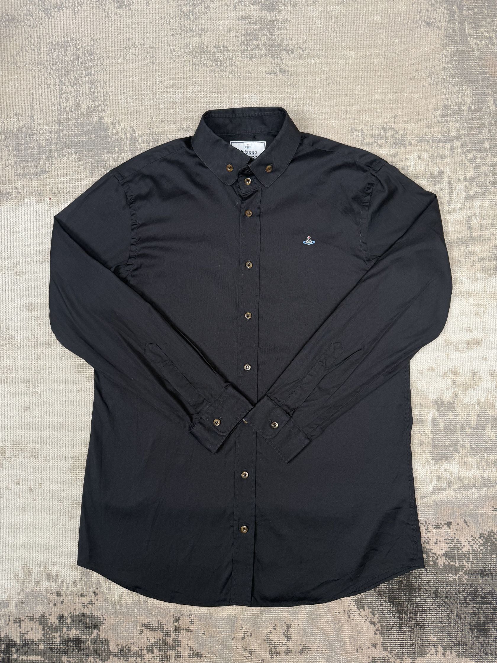 Vivienne Westwood Two Button Krall Shirt - Black Vivienne Westwood