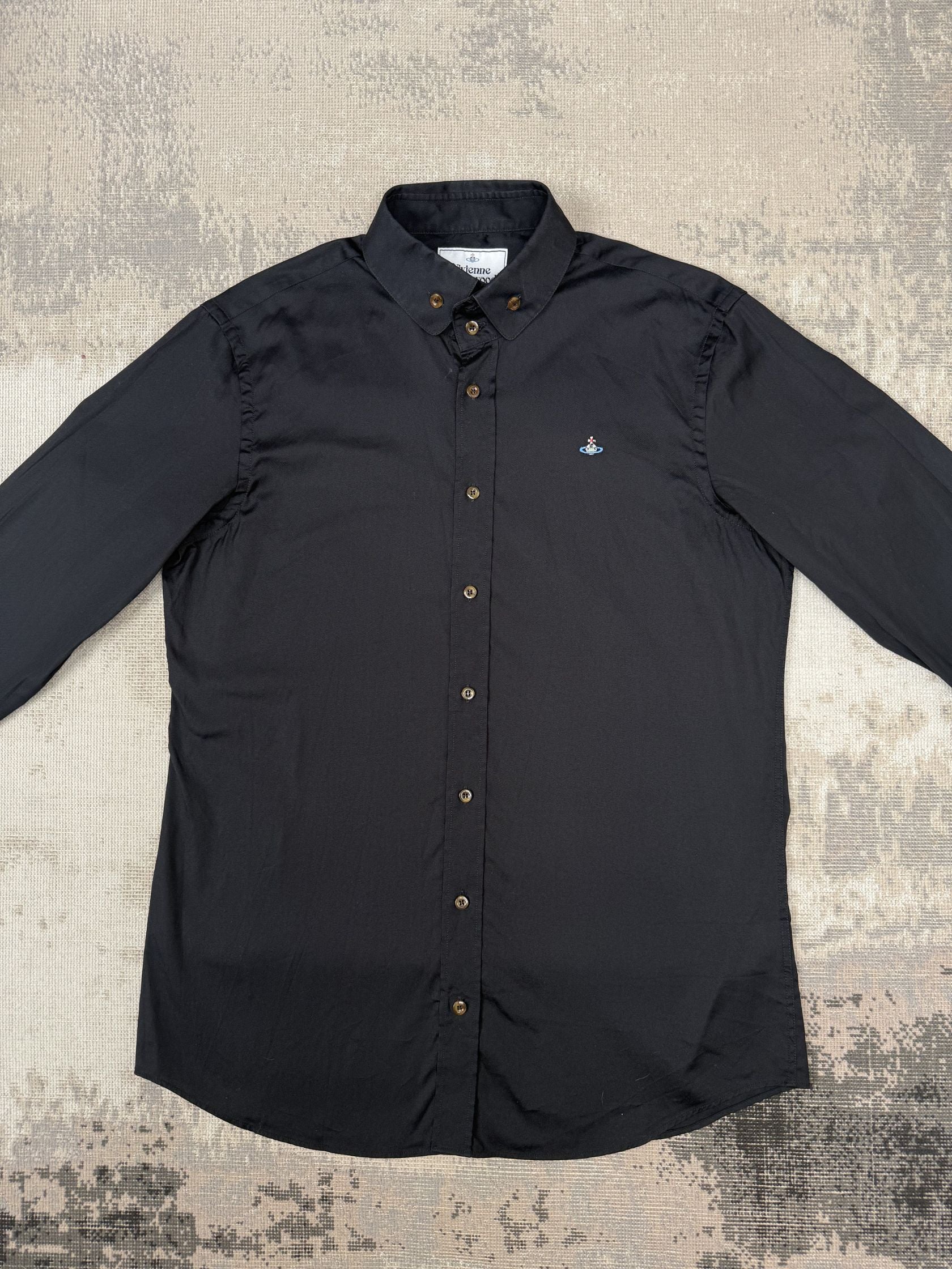 Vivienne Westwood Two Button Krall Shirt - Black Vivienne Westwood