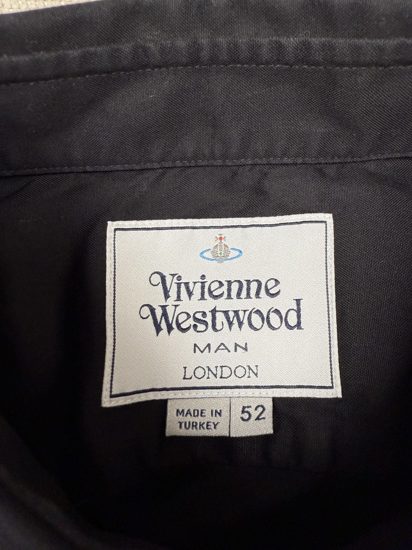 Vivienne Westwood Two Button Krall Shirt - Black Vivienne Westwood