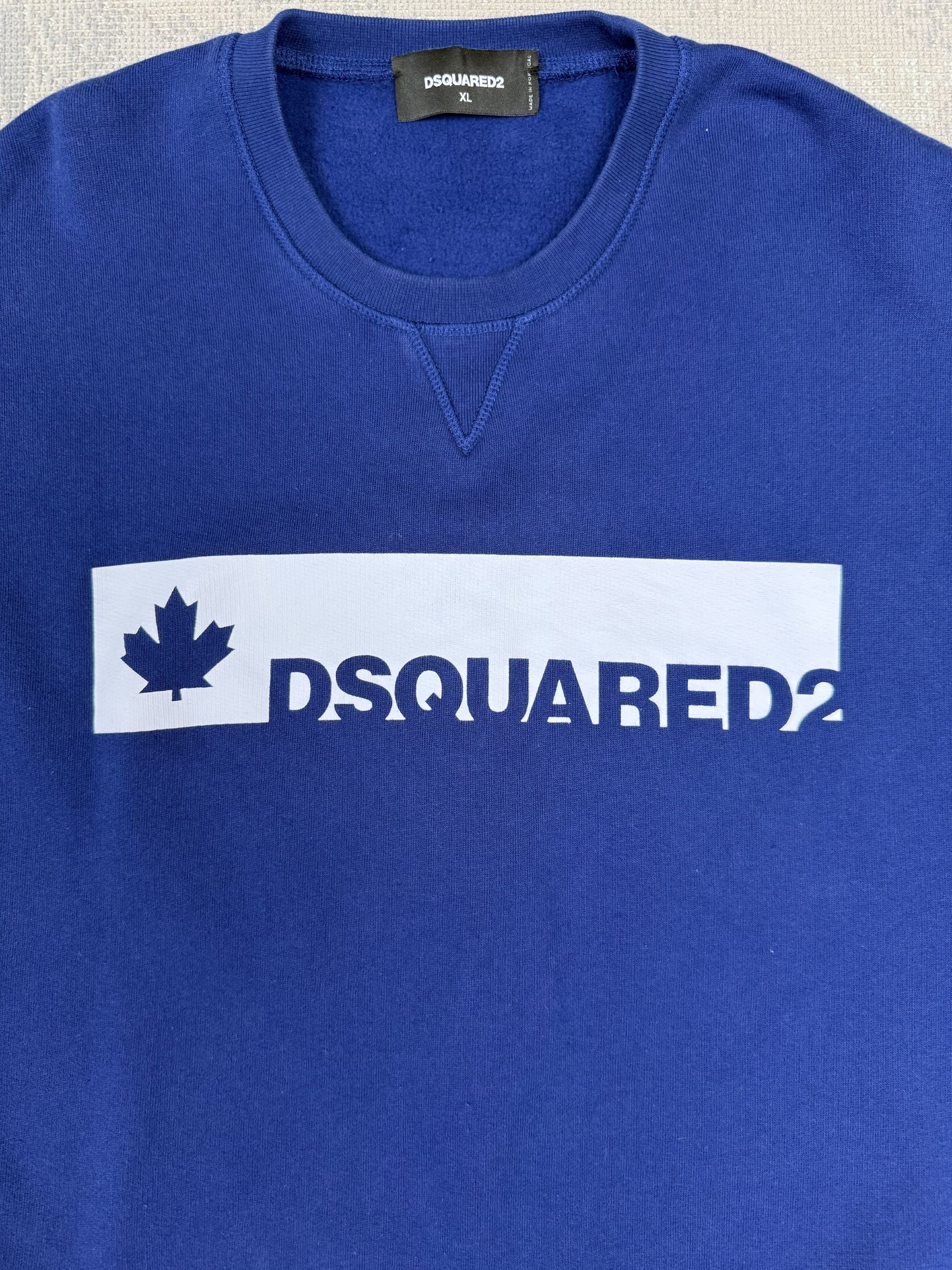 Dsquared2 Maple Logo Sweatshirt - Blue Dsquared2