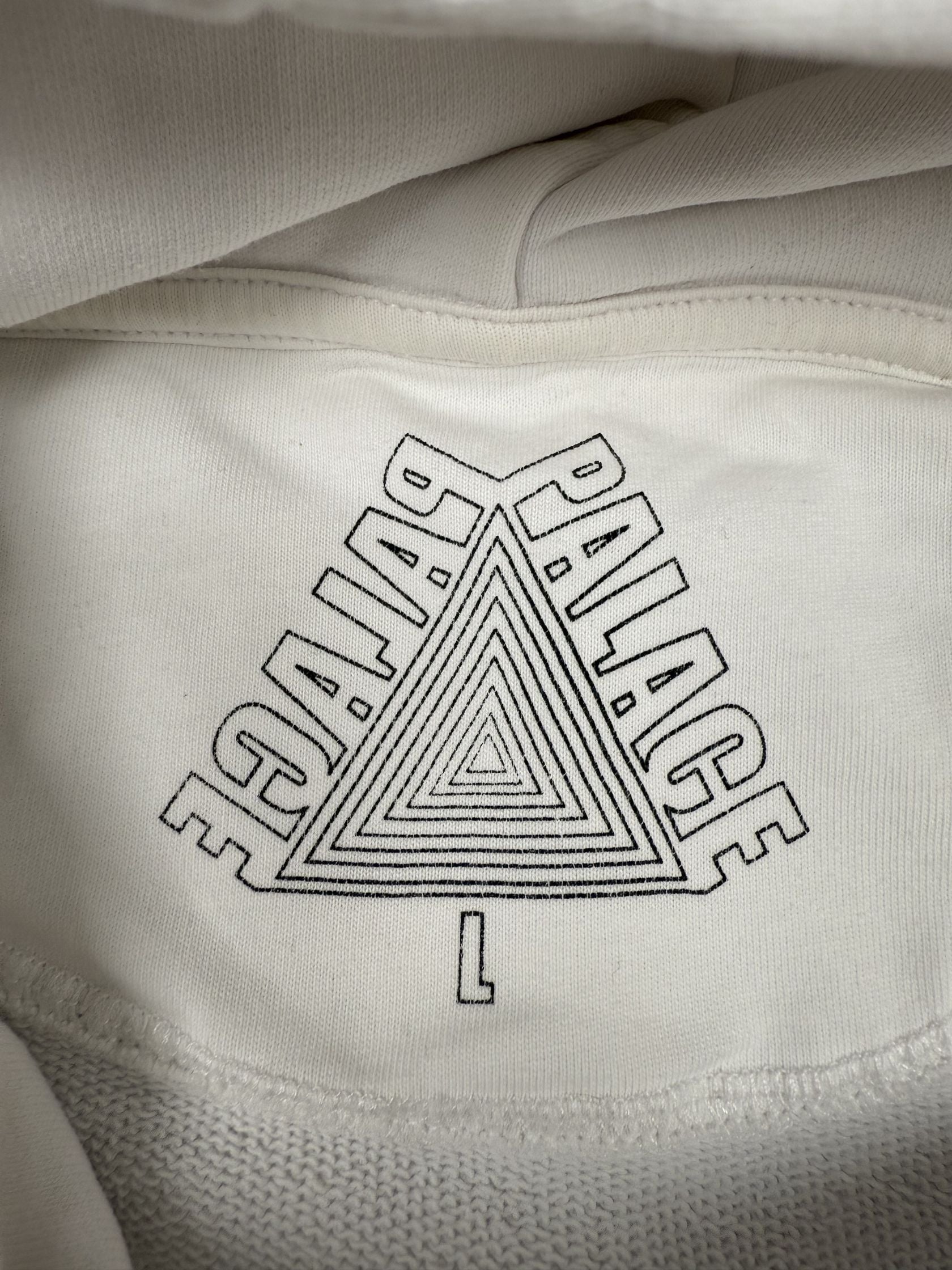 Palace Mix Up Triferg Hoodie - White Palace