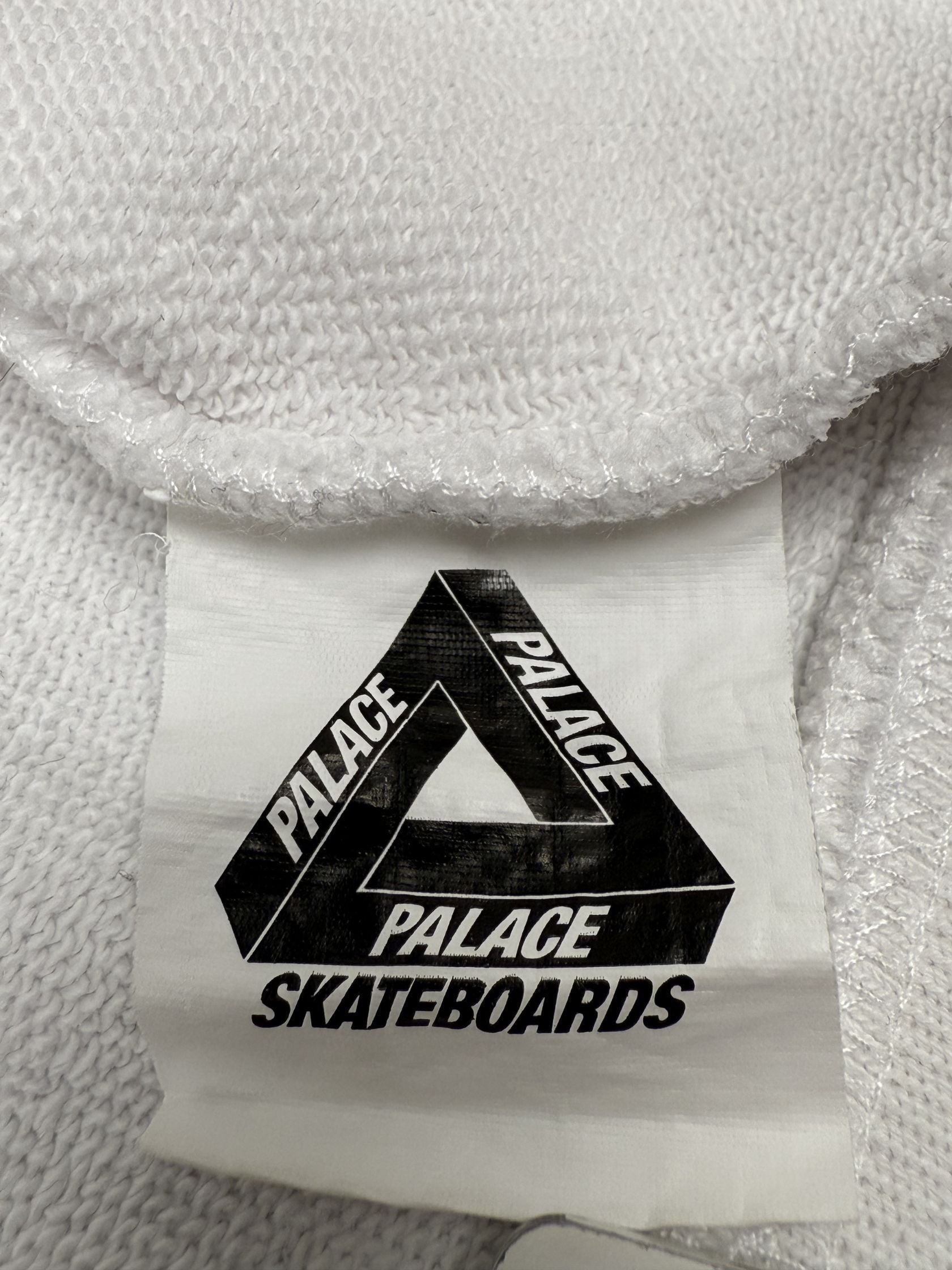 Palace Mix Up Triferg Hoodie - White Palace