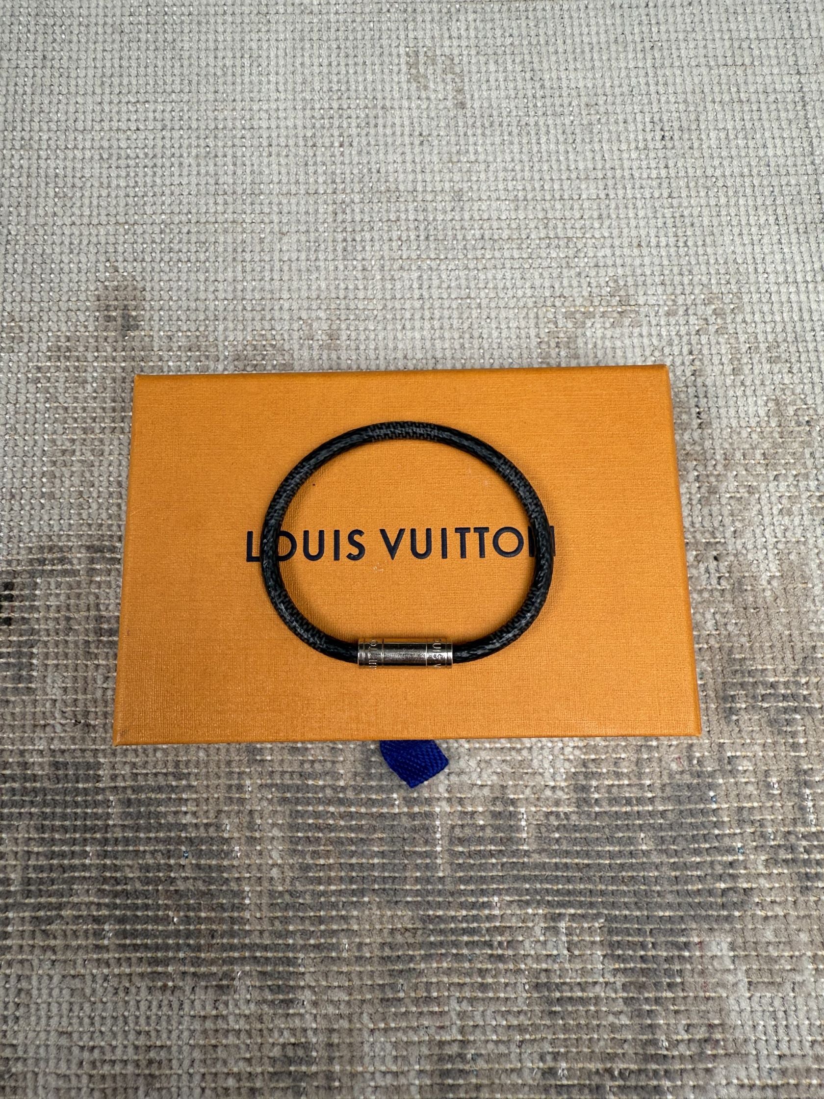 Louis Vuitton Damier Keep It Bracelet - Black Louis Vuitton