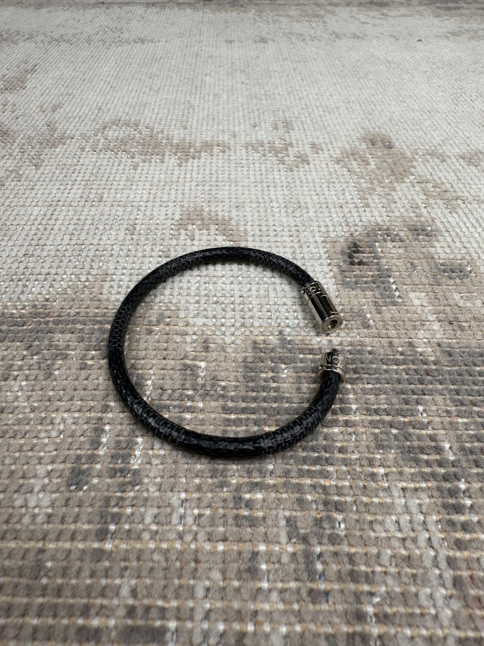 Louis Vuitton Damier Keep It Bracelet - Black Louis Vuitton