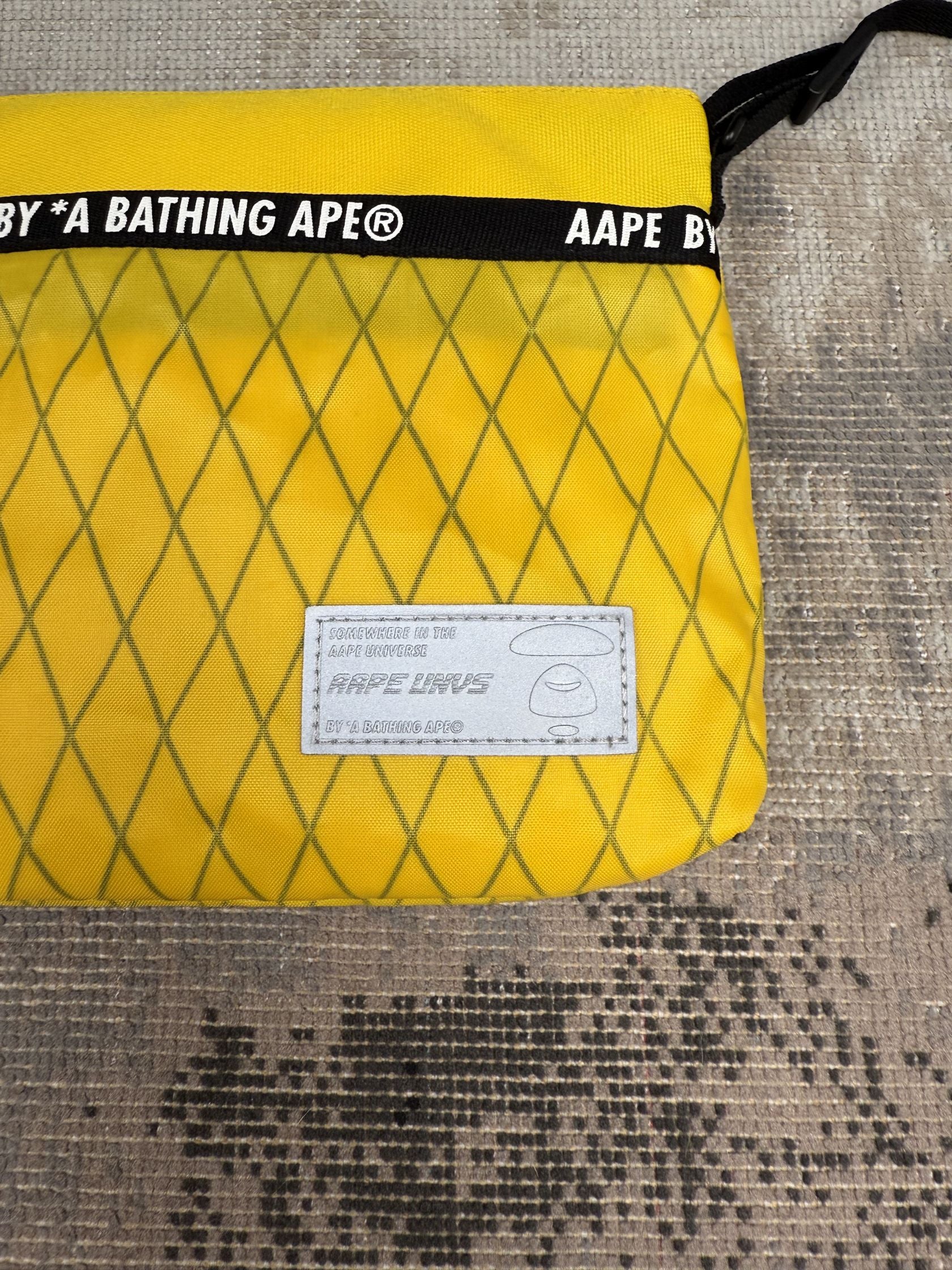 BAPE Crossbody Bag - Yellow BAPE