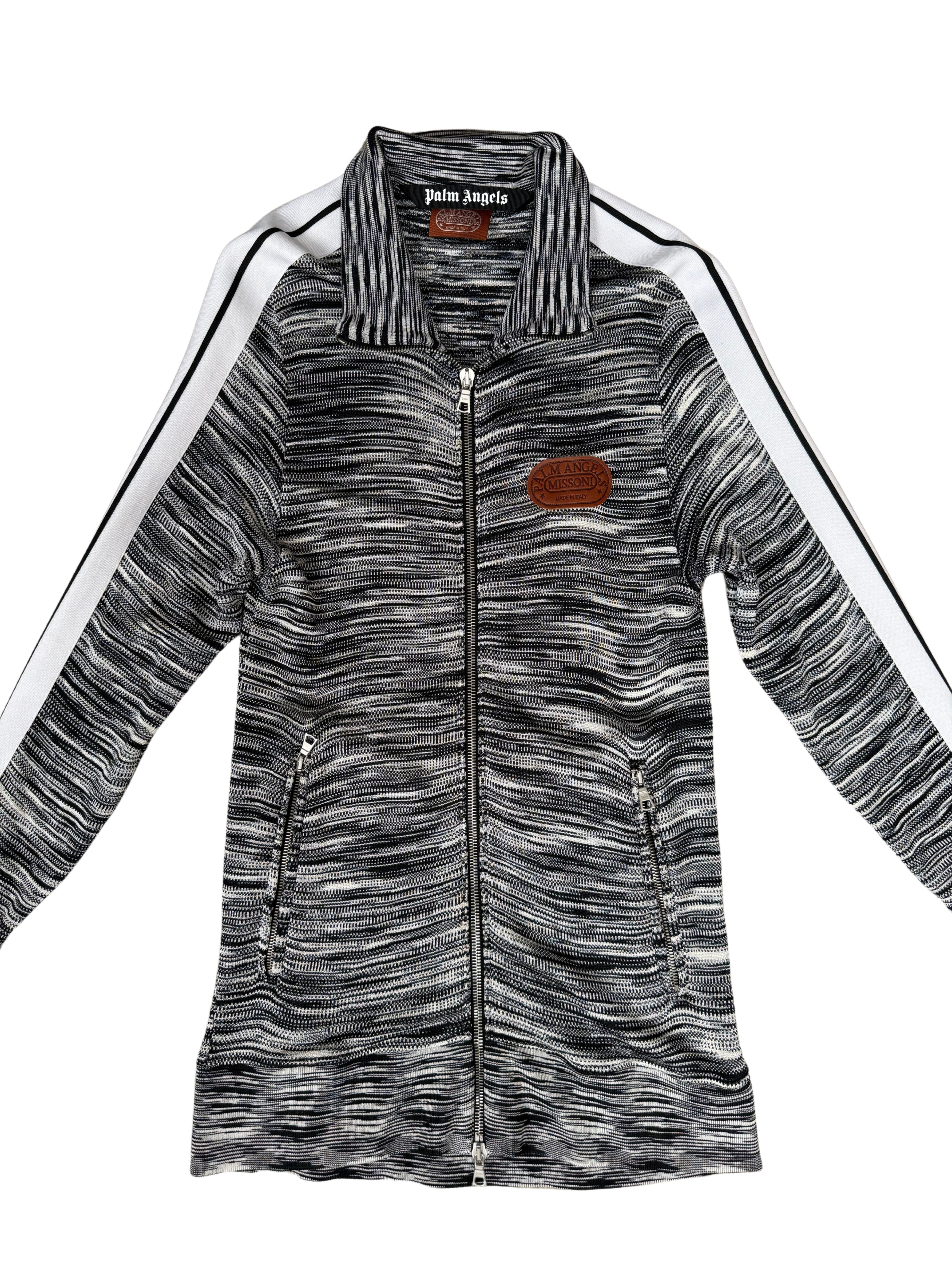 Palm Angels x Missioni Track Jacket - Black / White