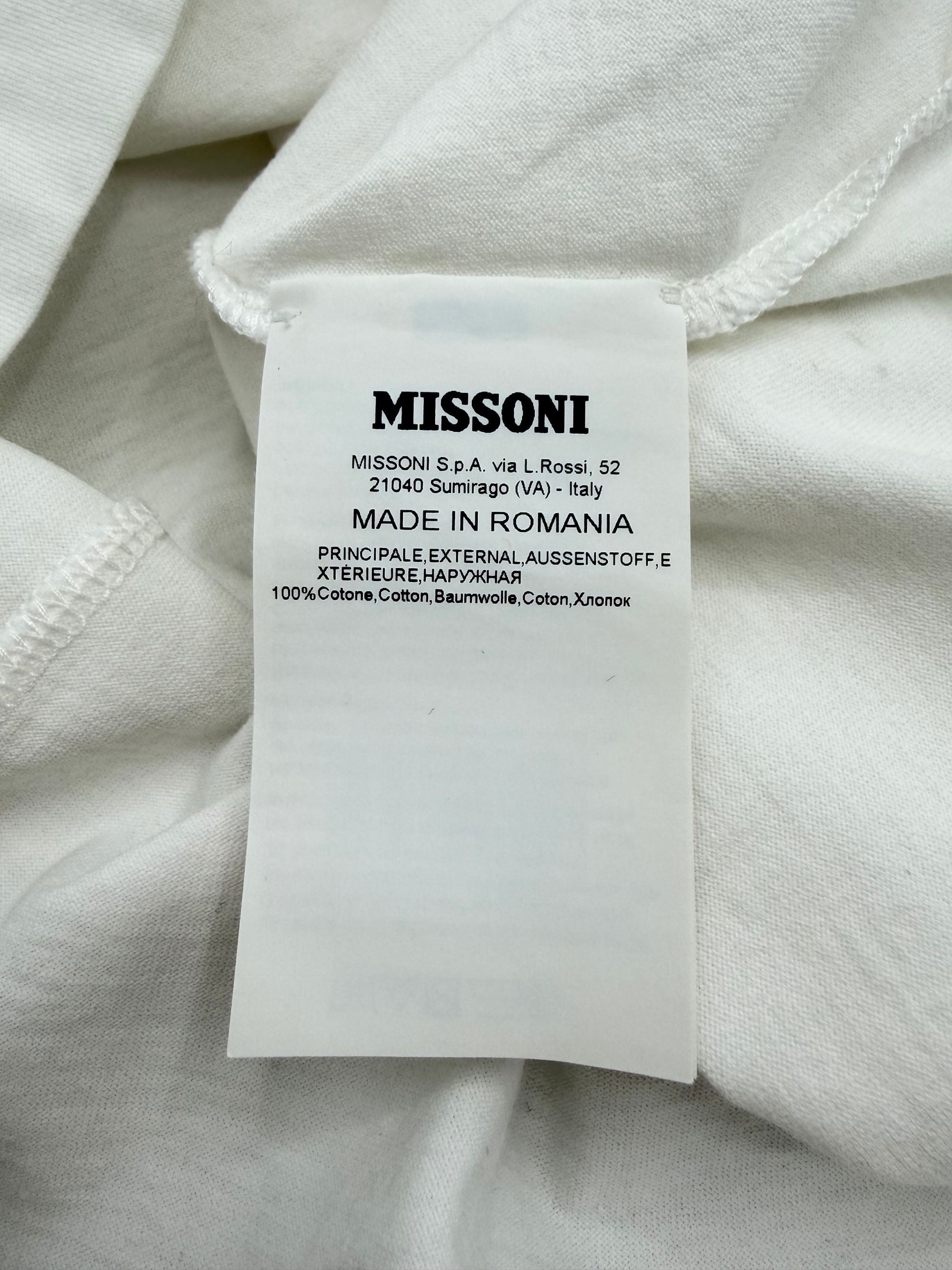 Missoni Pattern Neck T-Shirt Missoni