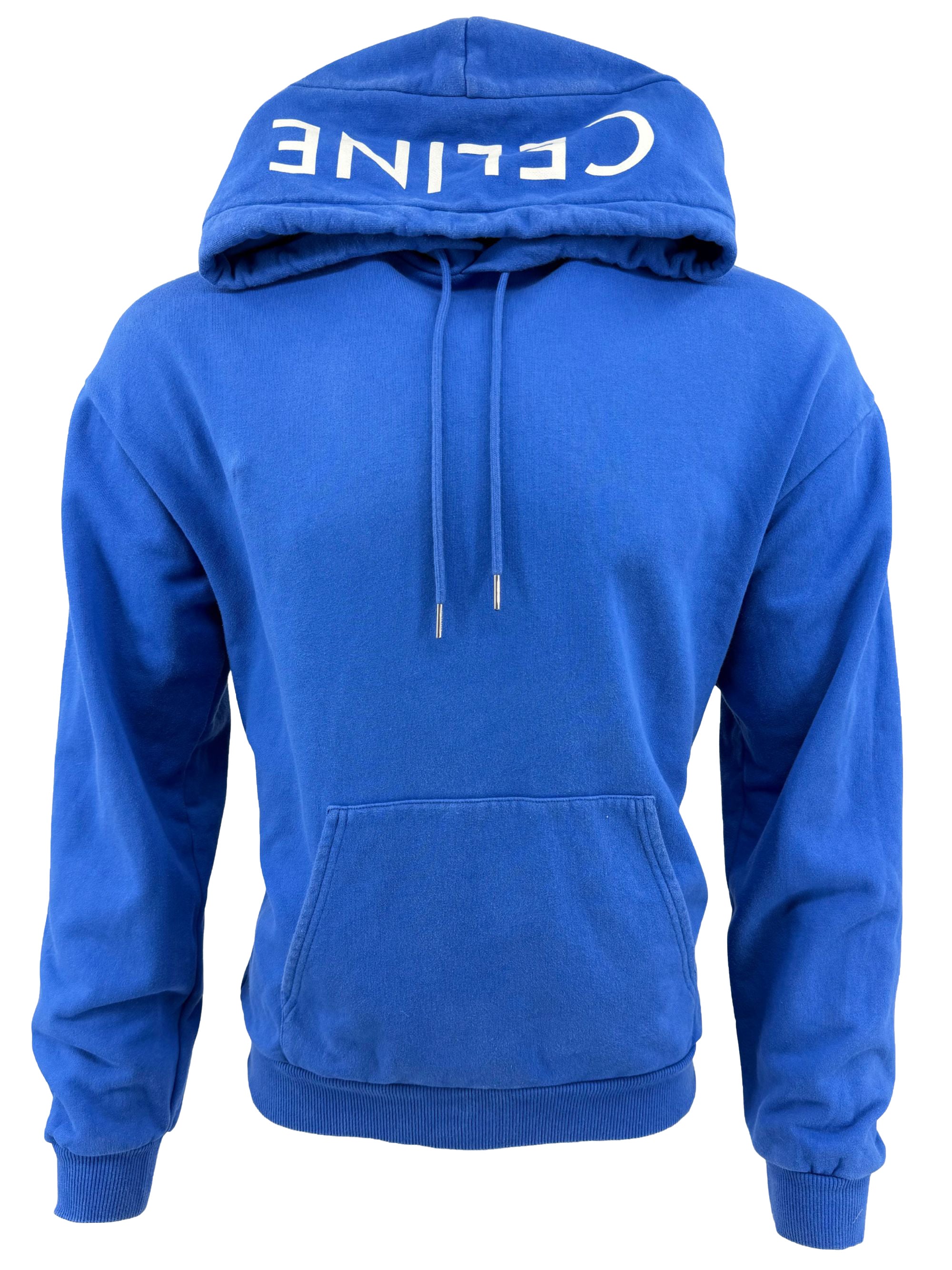 Celine Hood Logo Hoodie Celine