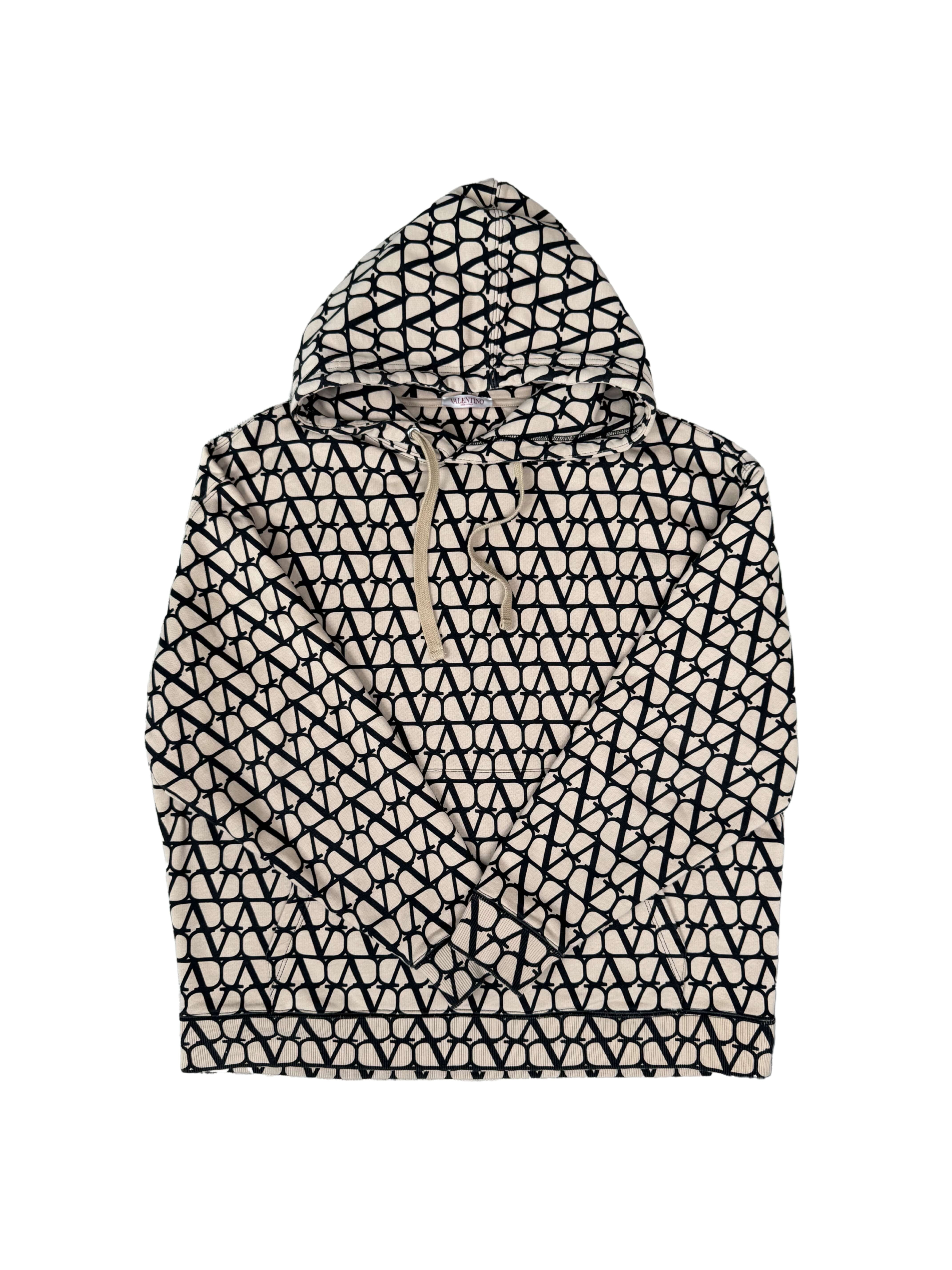 Valentino Garavani Toile Iconograph Hoodie - Brown