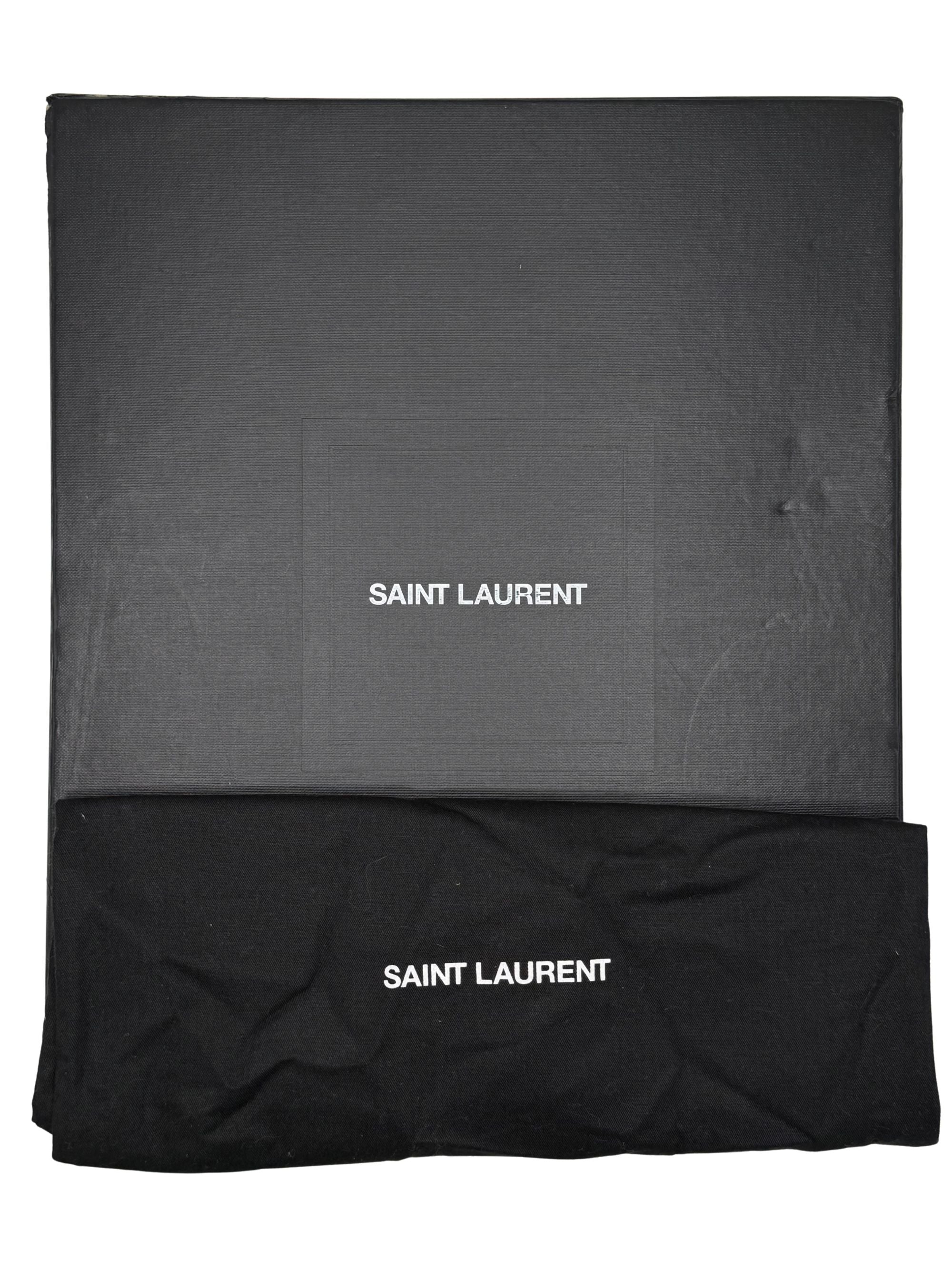 Saint Laurent Wyatt Suede Boots Saint Laurent
