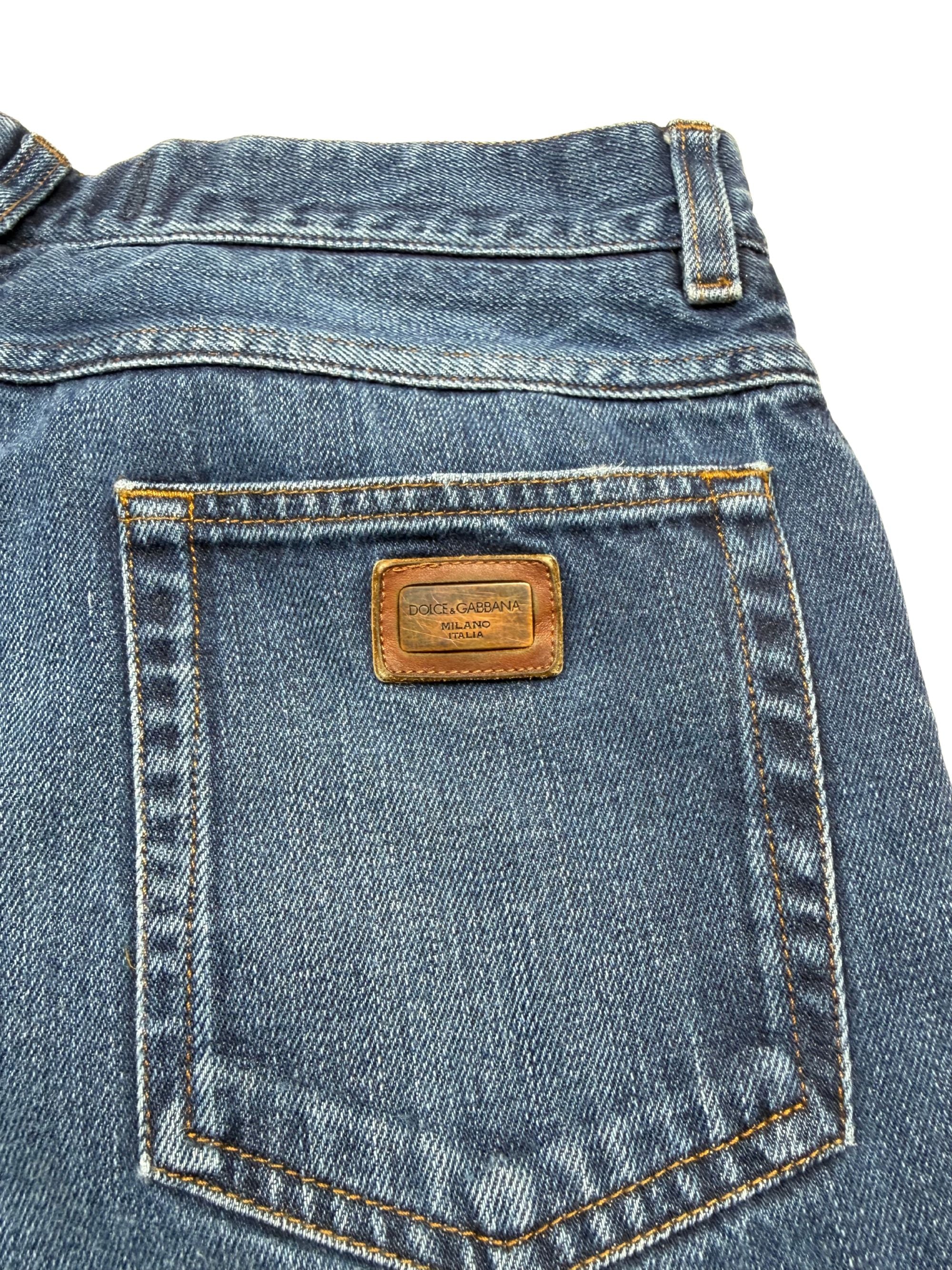Dolce & Gabbana Straight Leg Jeans Dolce & Gabbana