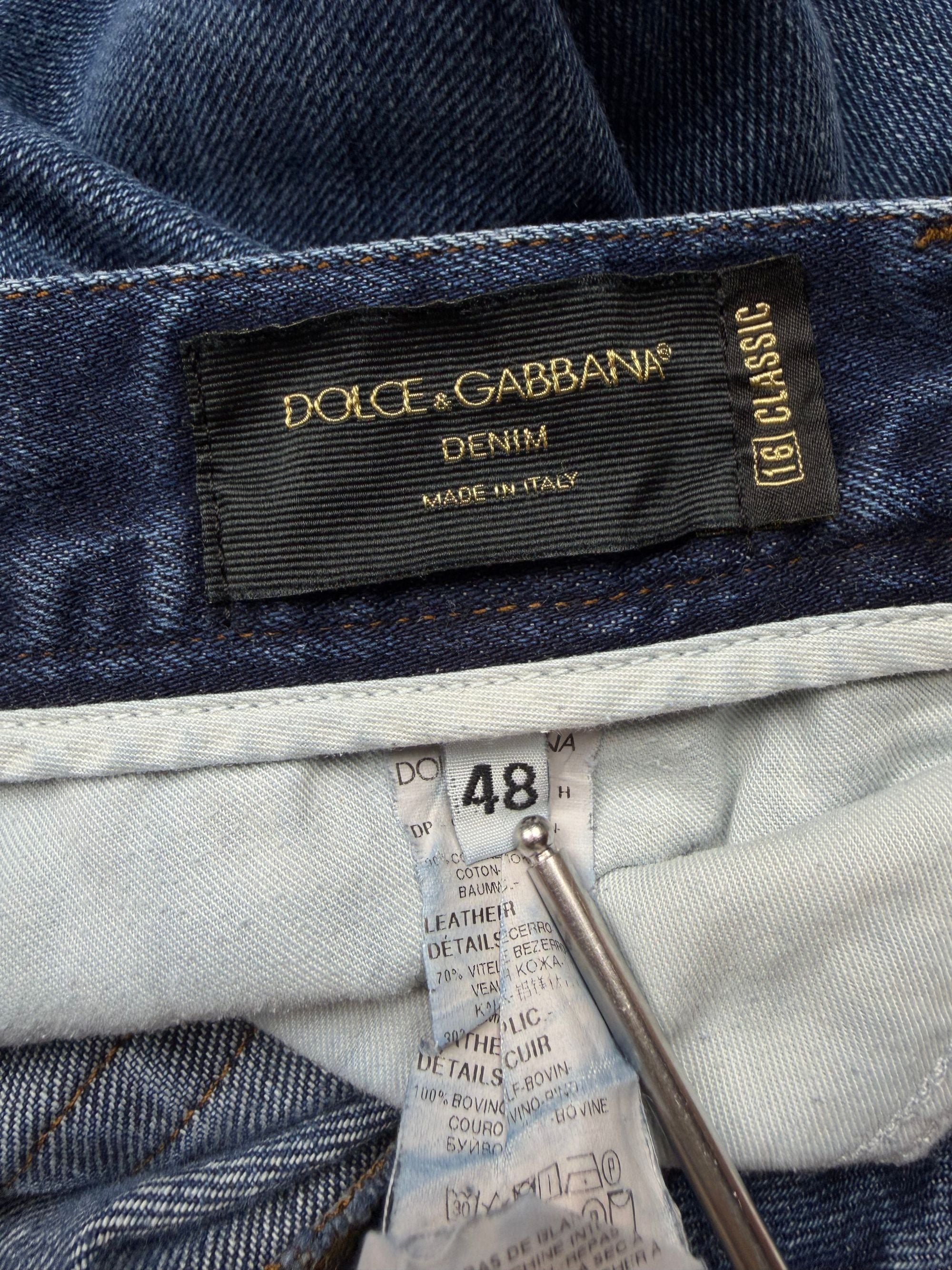 Dolce & Gabbana Straight Leg Jeans Dolce & Gabbana