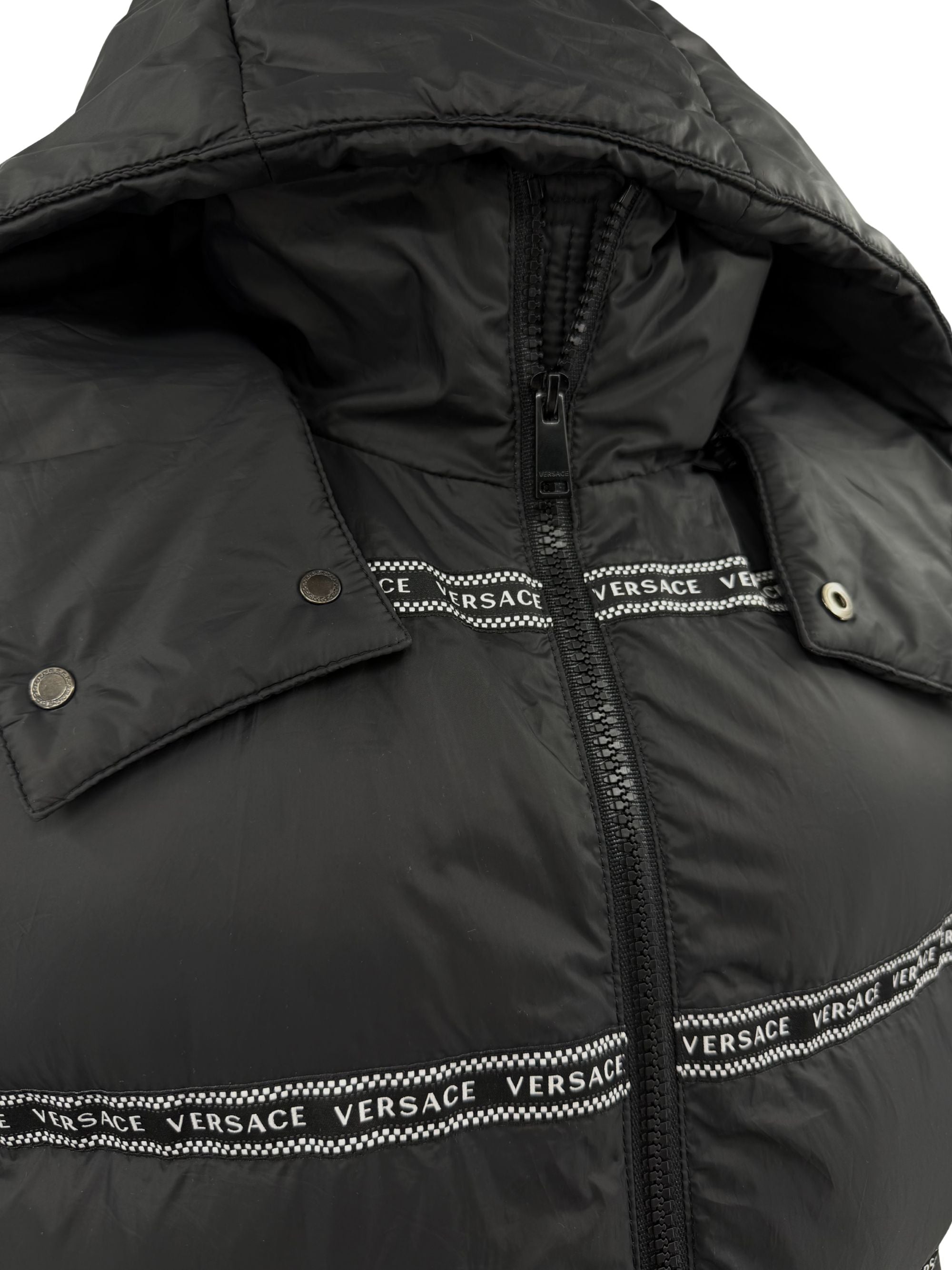 Versace Logo Gilet - Black Versace